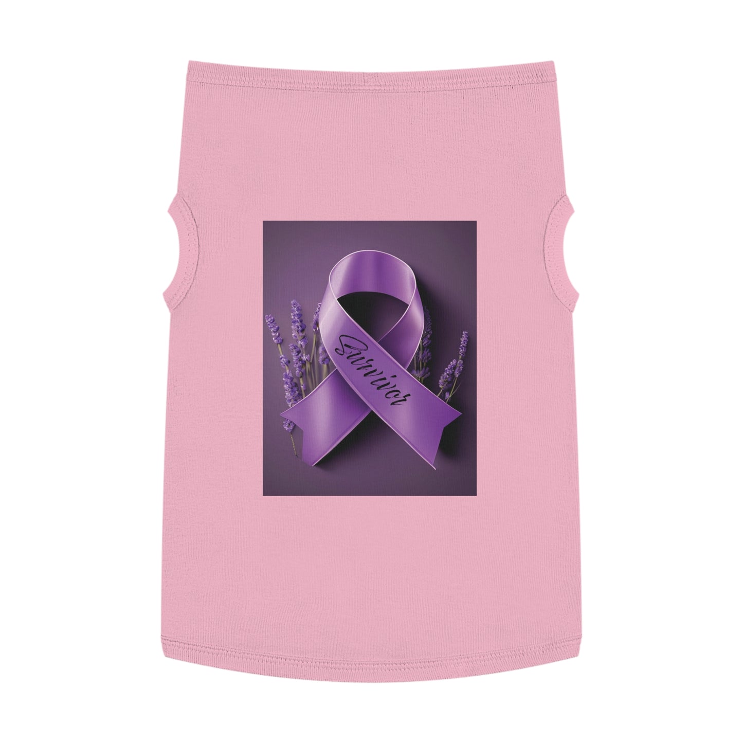 Cancer Survivor - Pet Tank Top - Furry Nation - ZenGen USA