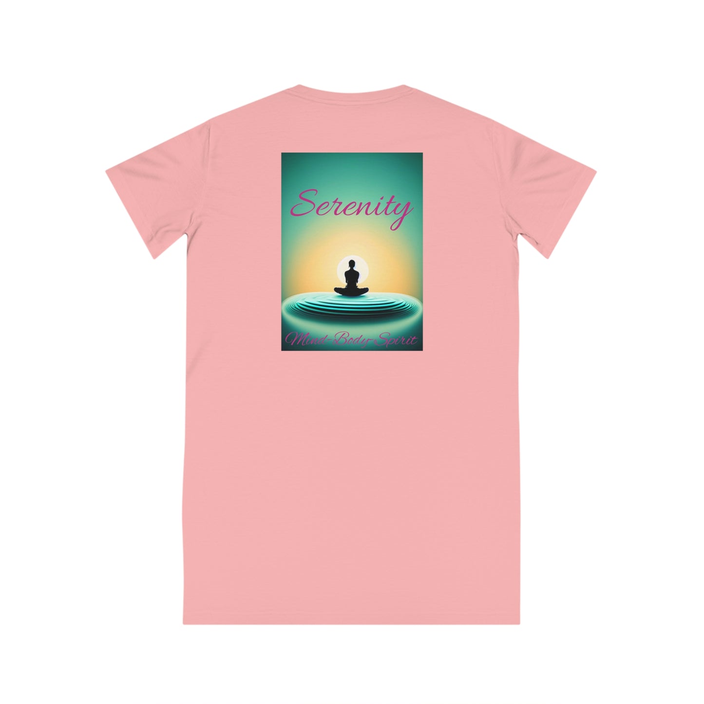 T-Shirt Dress - SERENITY - ZenGen USA