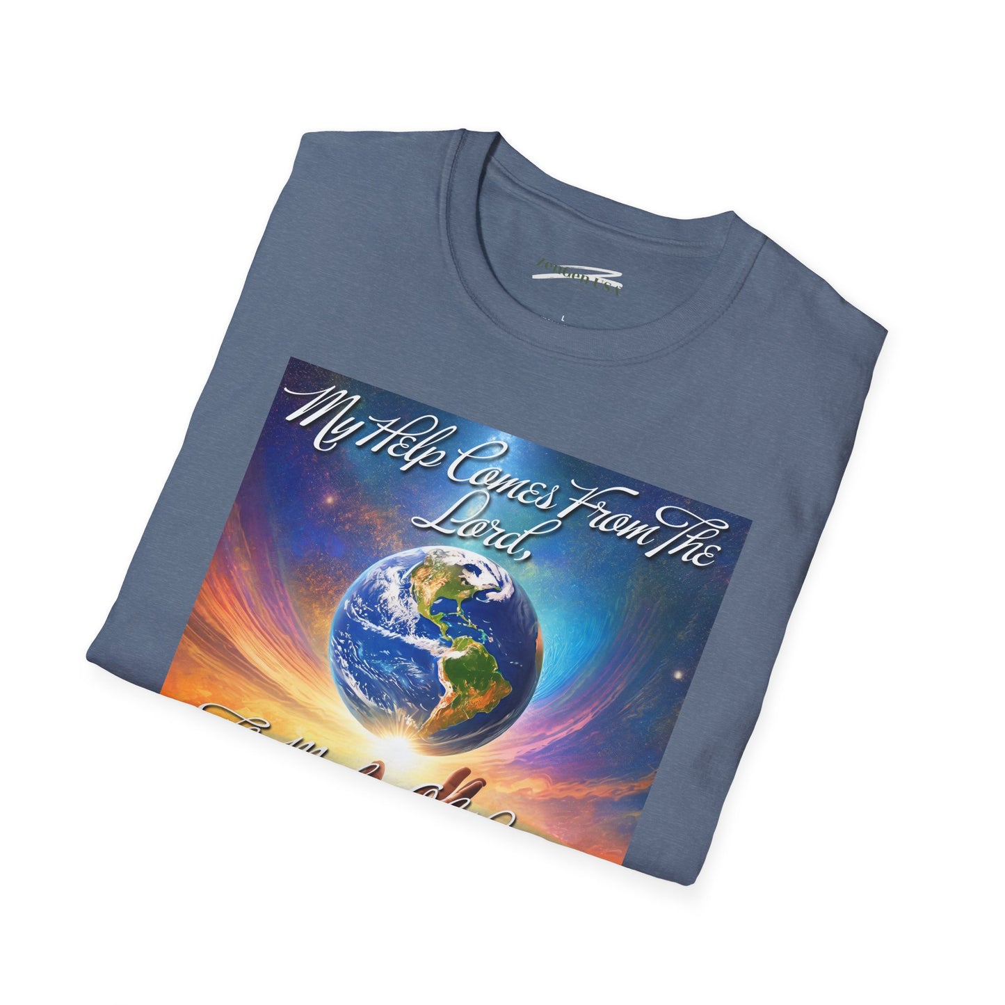ZenGen USA Psalm 121:2 My Help Comes From The Lord... - Unisex Softstyle T-Shirt - ZenGen USA