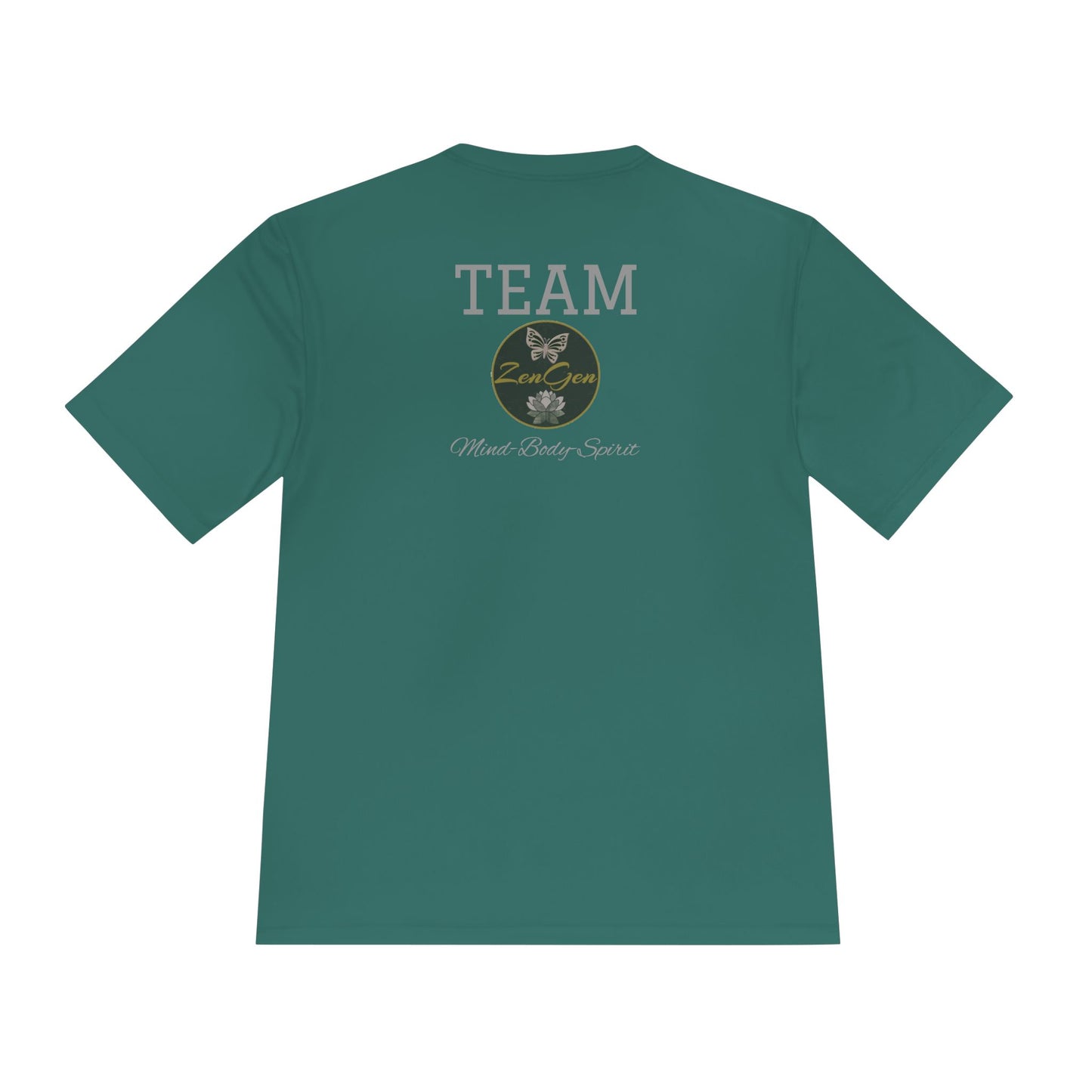 Unisex Moisture Wicking Tee - ROCK SOLID "Workin' It Hard!" - ZenGen USA - ZenGen USA