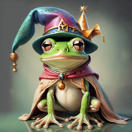 Frog Wizard Humor