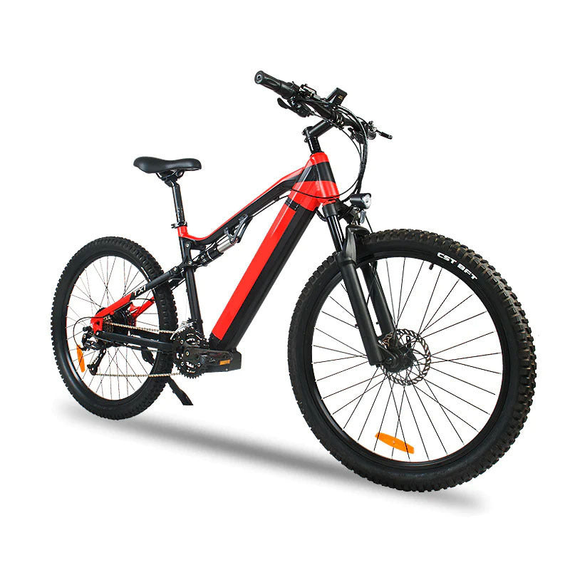 500W Electric Ebike - 27.5 Inch Electric Mountain Bicycle 48V 27 Speed - Bafang Motor - ZenGen USA