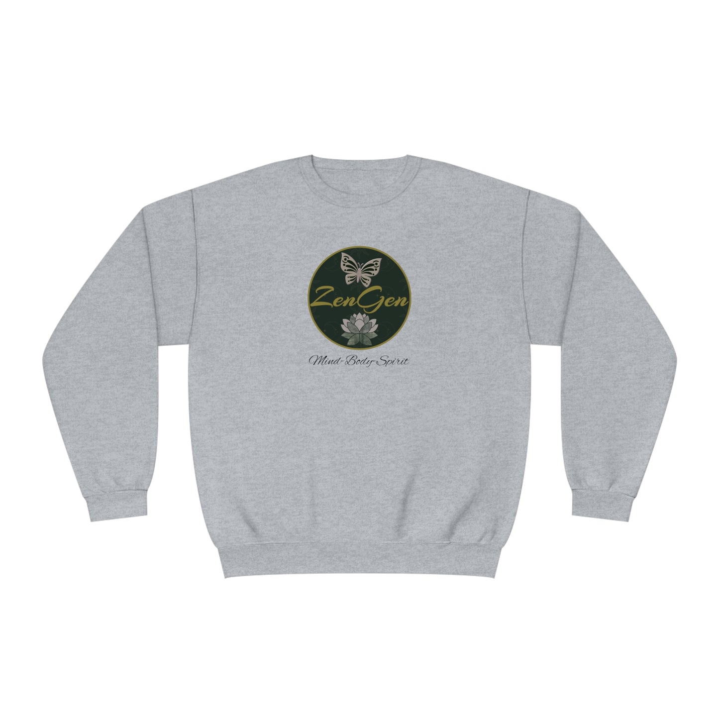 ZenGen Logo Sweatshirt - Unisex NuBlend® Crewneck Sweatshirt