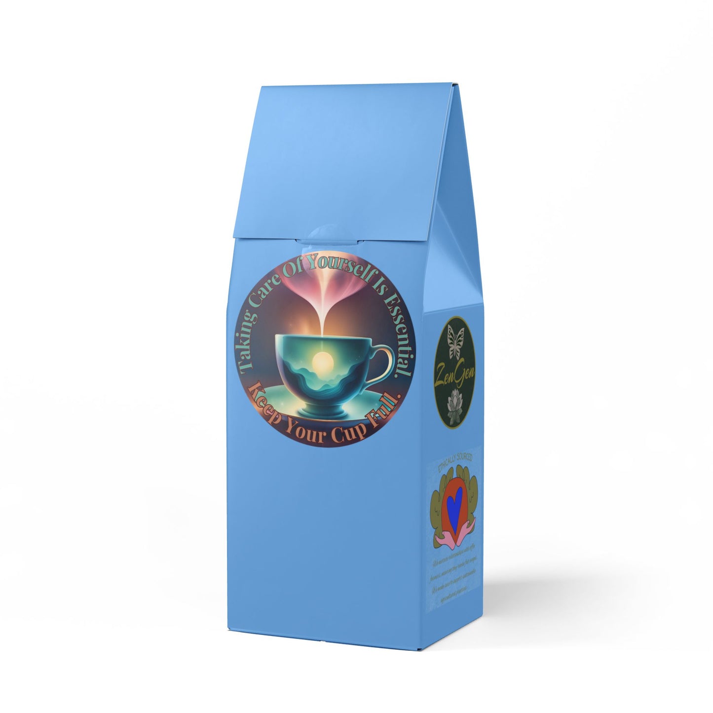 Phoenix Coffee by ZenGen: Artisan Crafted ZenGen Serenity DECAF Coffee Blend (Medium Roast)