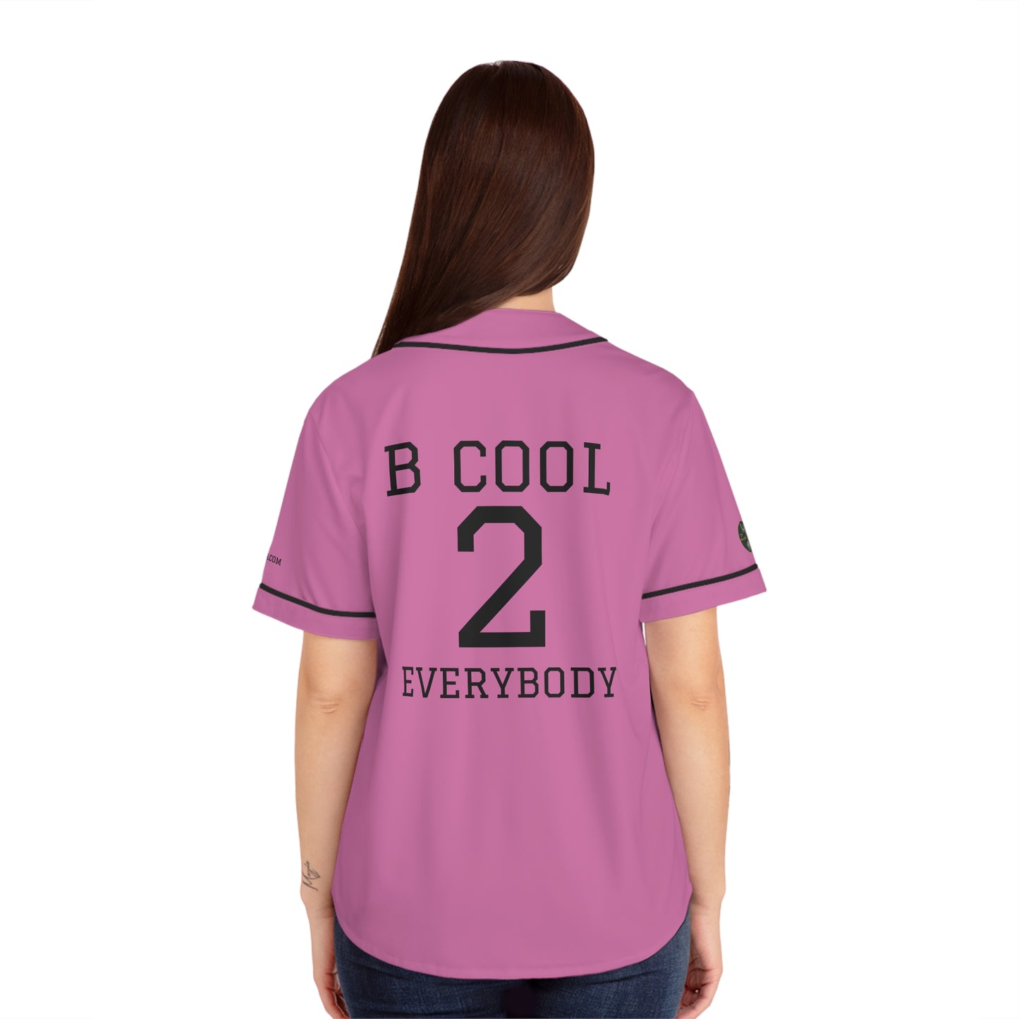 ZenGen BCOOL2EVERYBODY Women's Baseball Jersey - In Pink