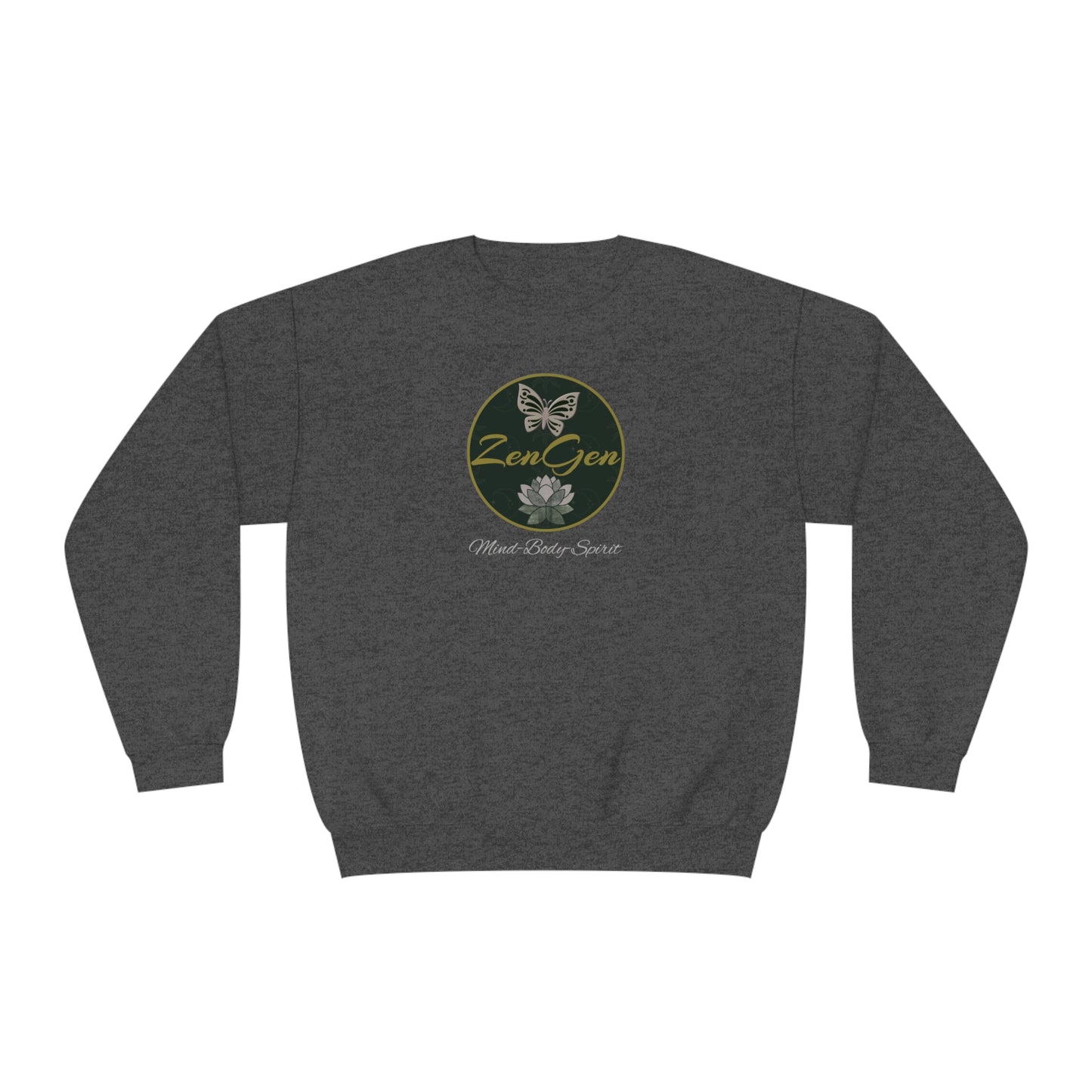 ZenGen Logo Sweatshirt - Unisex NuBlend® Crewneck Sweatshirt