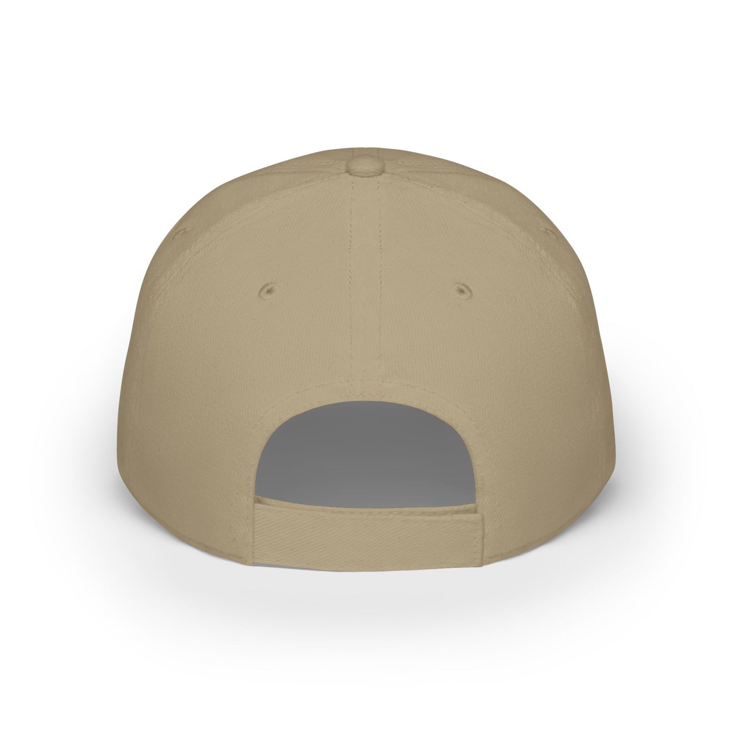 ZenGen Logo Wear - Gorra de béisbol unisex de perfil bajo - Blanco o caqui - Talla única