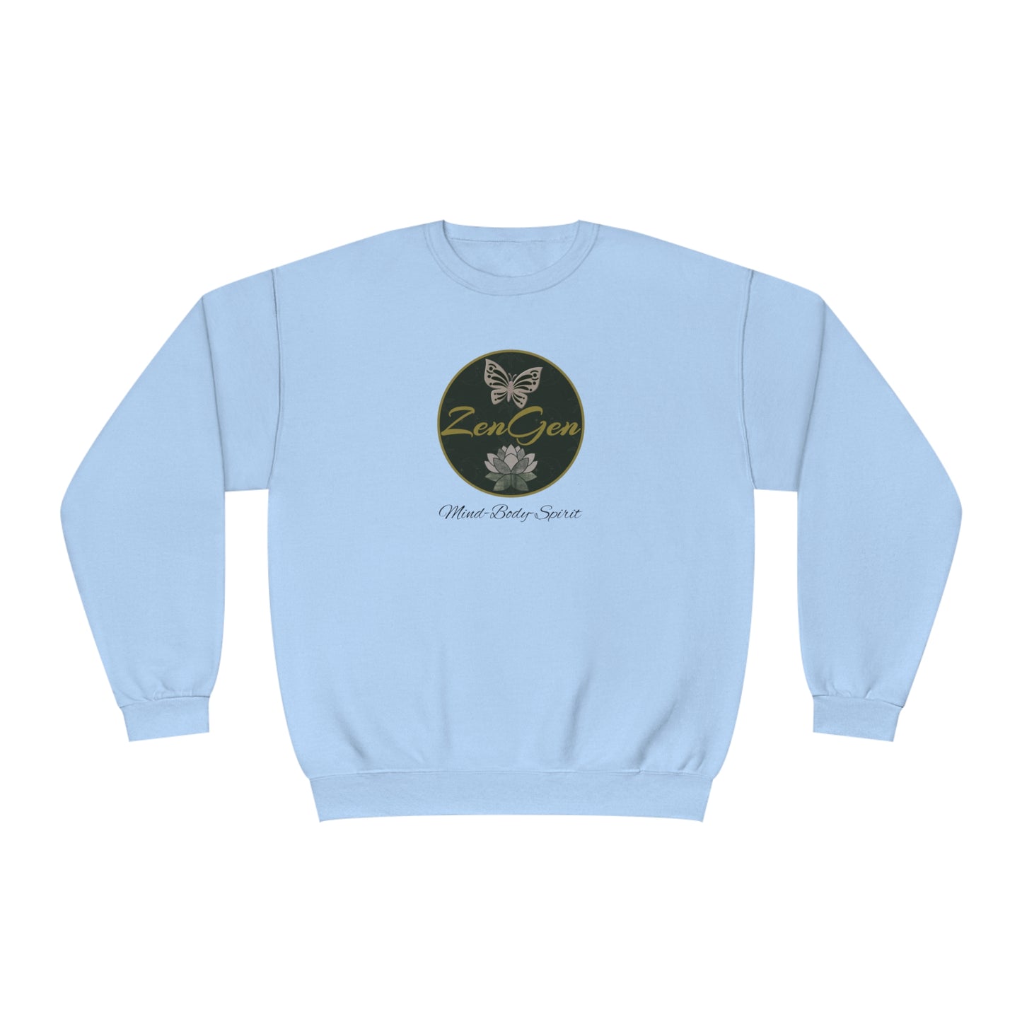 ZenGen Logo Sweatshirt - Unisex NuBlend® Crewneck Sweatshirt