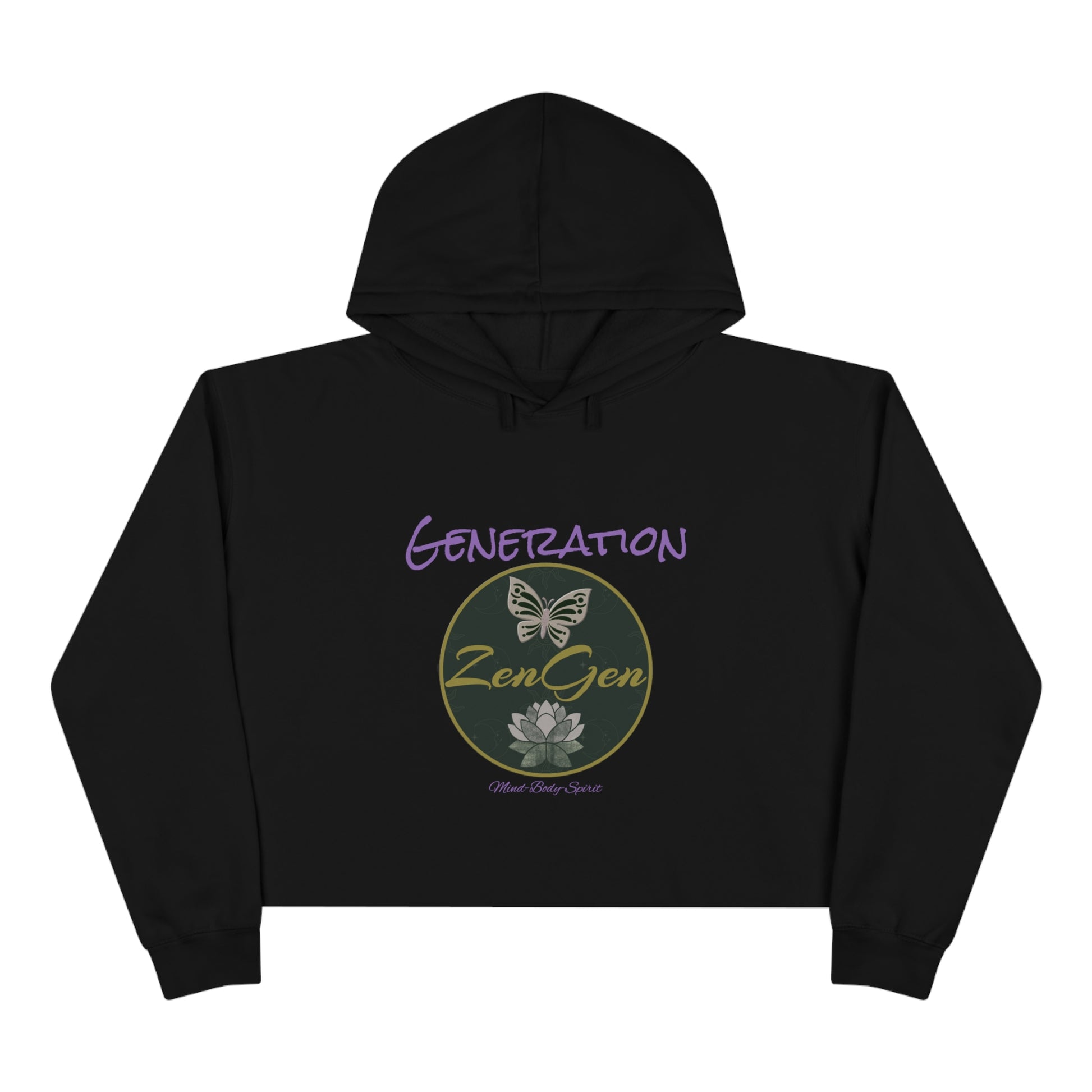 Generation ZenGen - Crop Hoodie - ZenGen USA