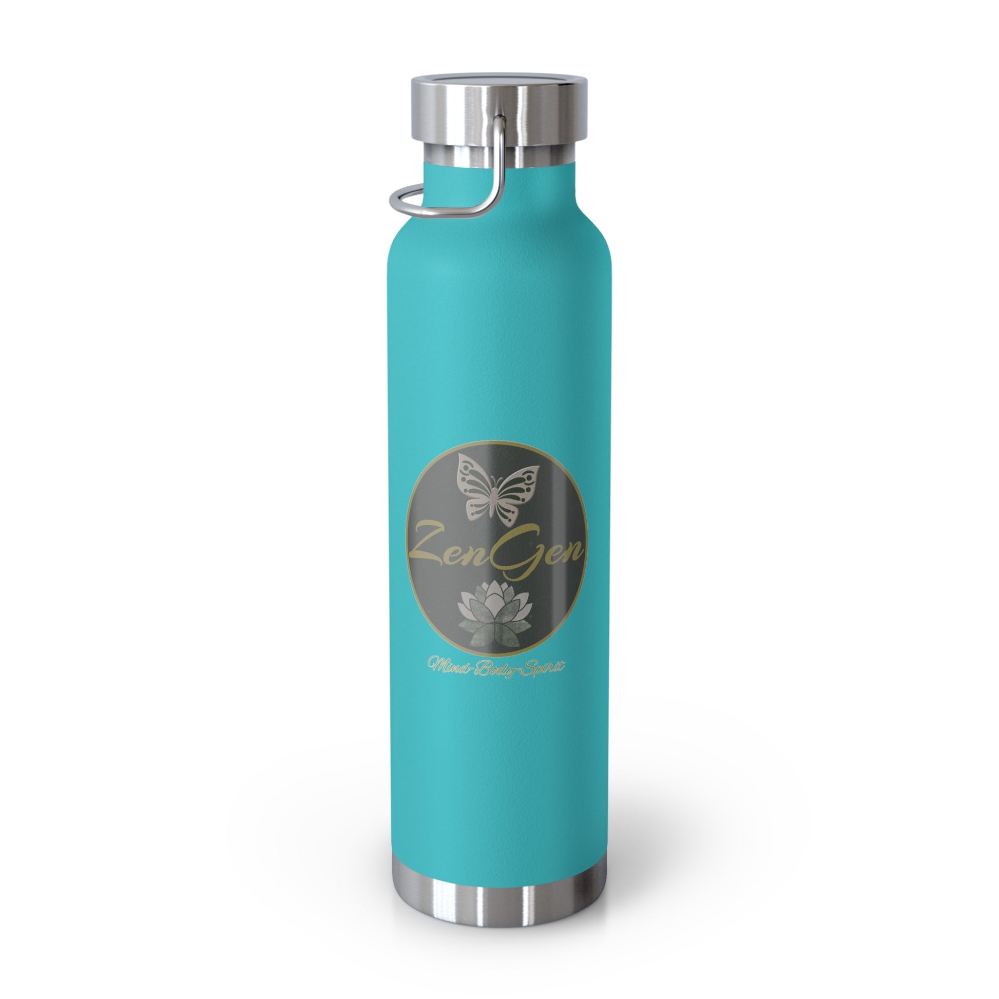 One Race Human | Copper Vacuum Insulated Bottle, 22oz | ZenGen USA - ZenGen USA