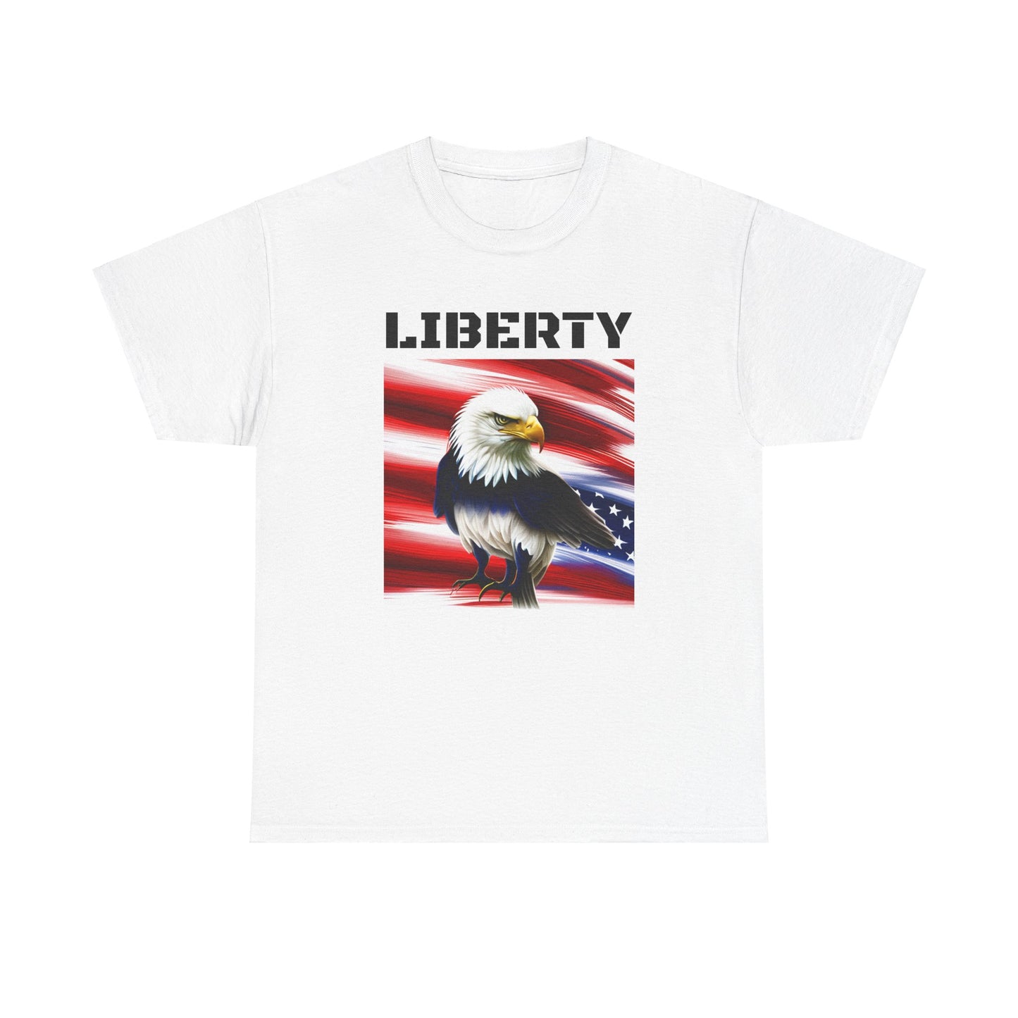 LIBERTY, Living Free - Unisex Heavy Cotton Tee - ZenGen USA