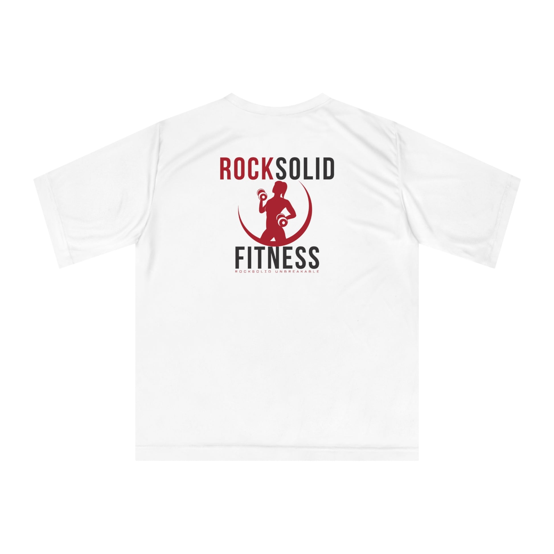 RockSolid Fitness Training Tee | Unisex Zone Performance T-shirt | Original Lady - ZenGen USA