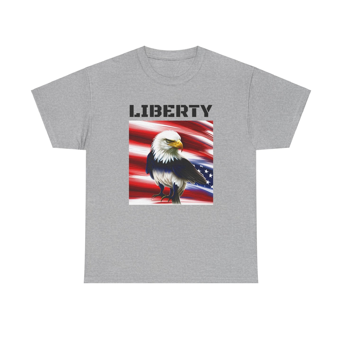 LIBERTY, Living Free - Unisex Heavy Cotton Tee - ZenGen USA