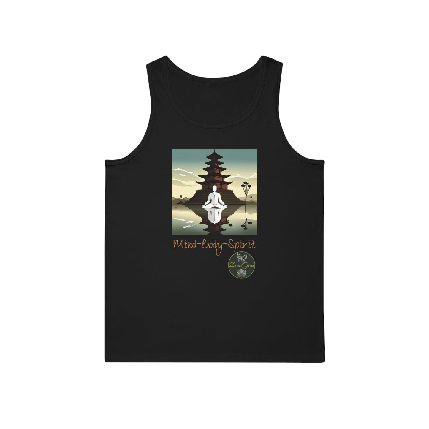 Mind-Body-Spirit, Unisex Softstyle™ Tank Top