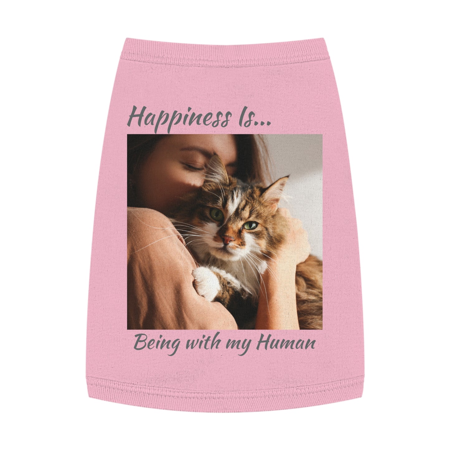 Pet Tank Top Kitty - Happiness is... ZenGen Furry Nation