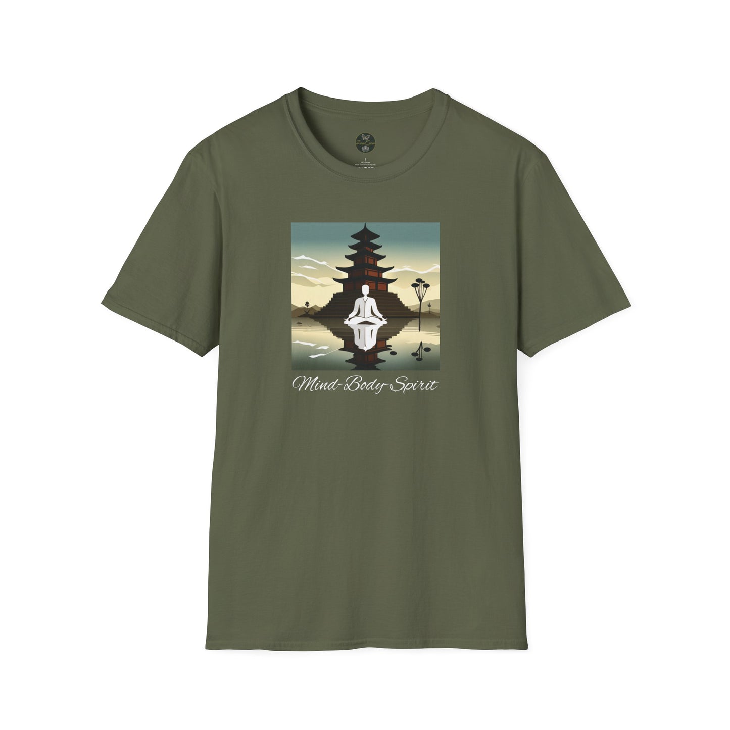 Mind-Body-Spirit, Unisex Softstyle T-Shirt