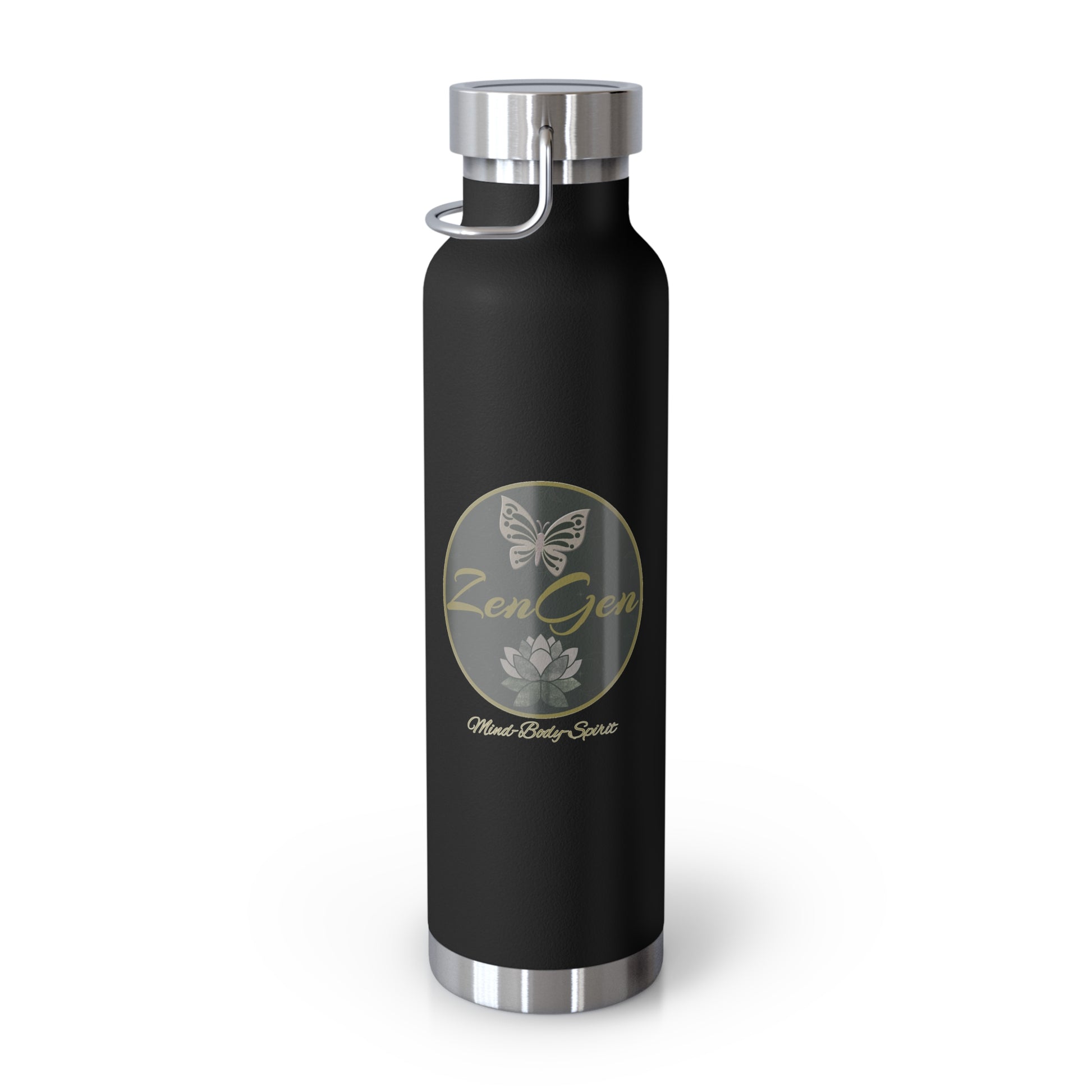 One Race Human | Copper Vacuum Insulated Bottle, 22oz | ZenGen USA - ZenGen USA