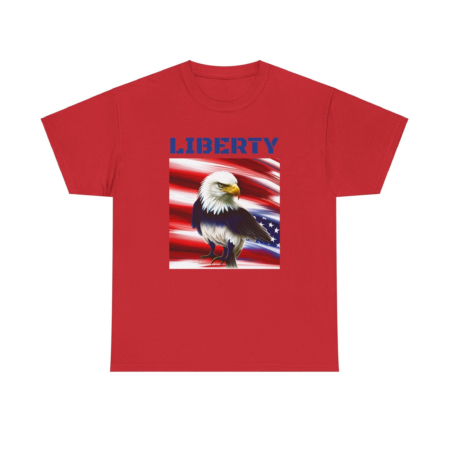 LIBERTY, Living Free - Unisex Heavy Cotton Tee - ZenGen USA