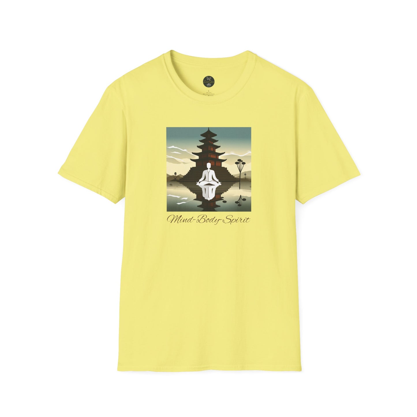 Mind-Body-Spirit, Unisex Softstyle T-Shirt