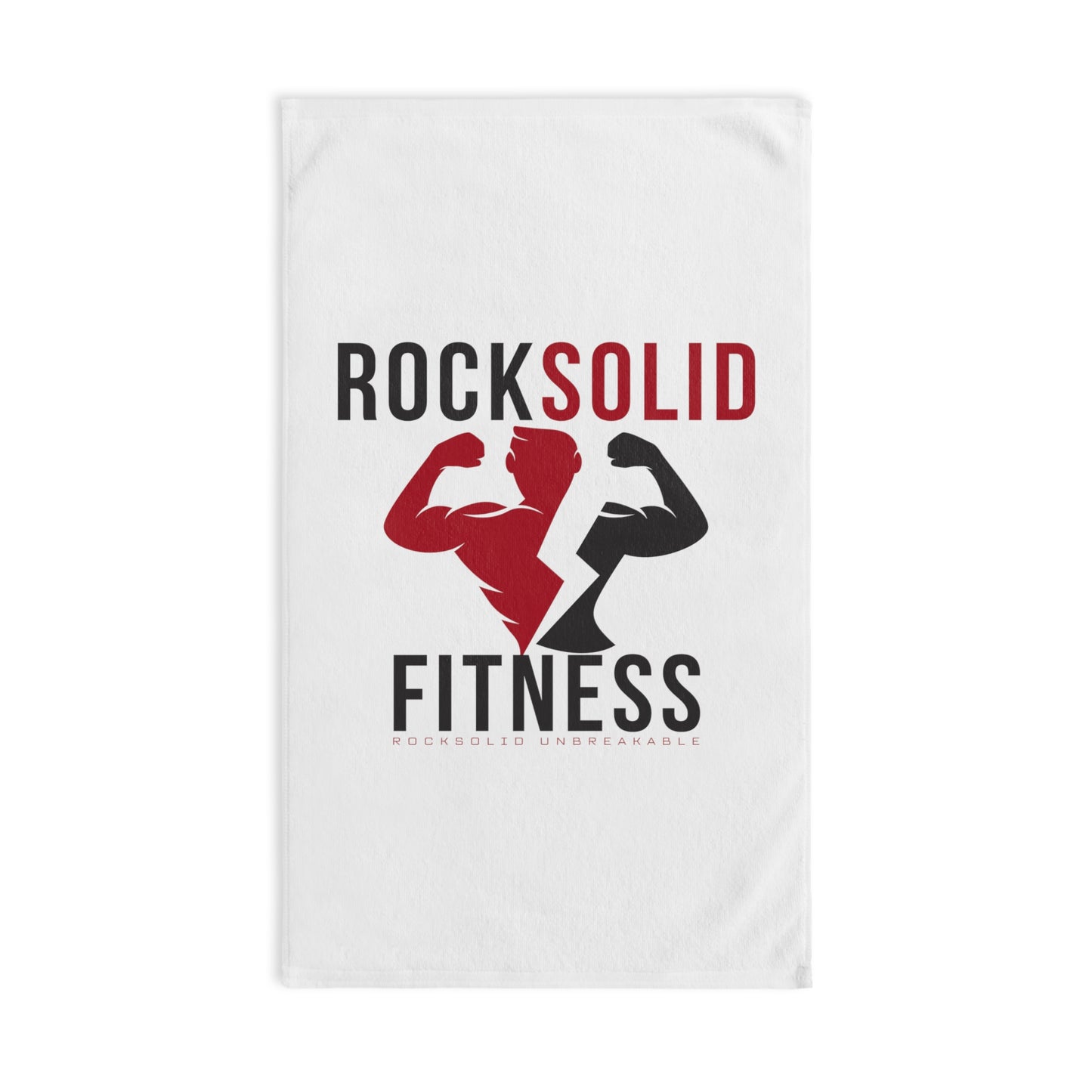 RockSolid Fitness Workout Towel | RockSolid Unbreakable | Original Logo Design - ZenGen USA