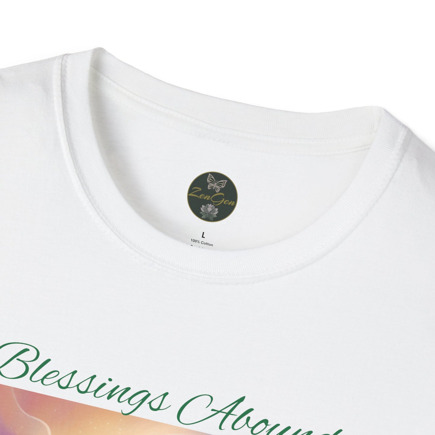 Blessings Abound - Unisex Softstyle T-Shirt