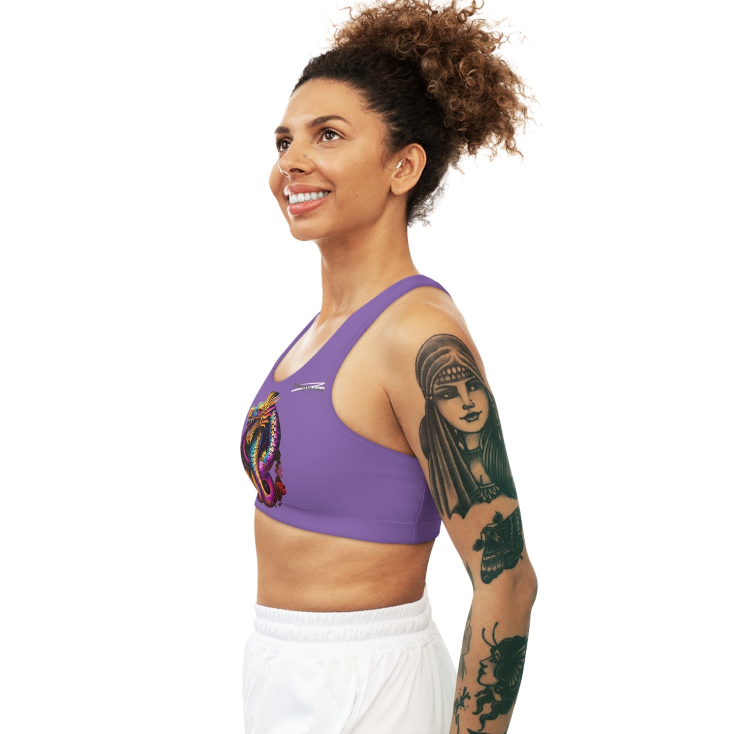 Dragon Sports Bra | Orchid | Rock Solid | ZenGen USA