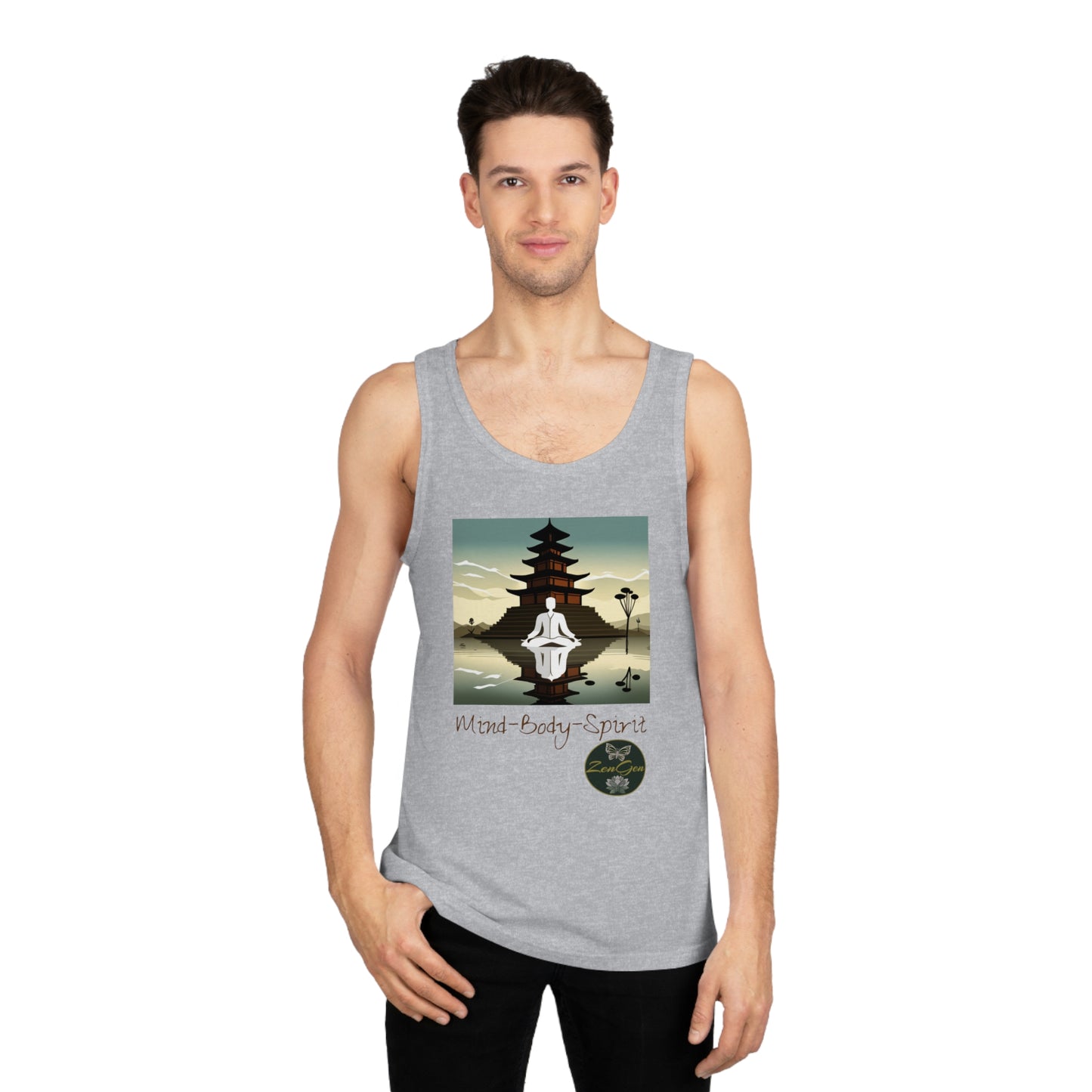 Mind-Body-Spirit, Unisex Softstyle™ Tank Top