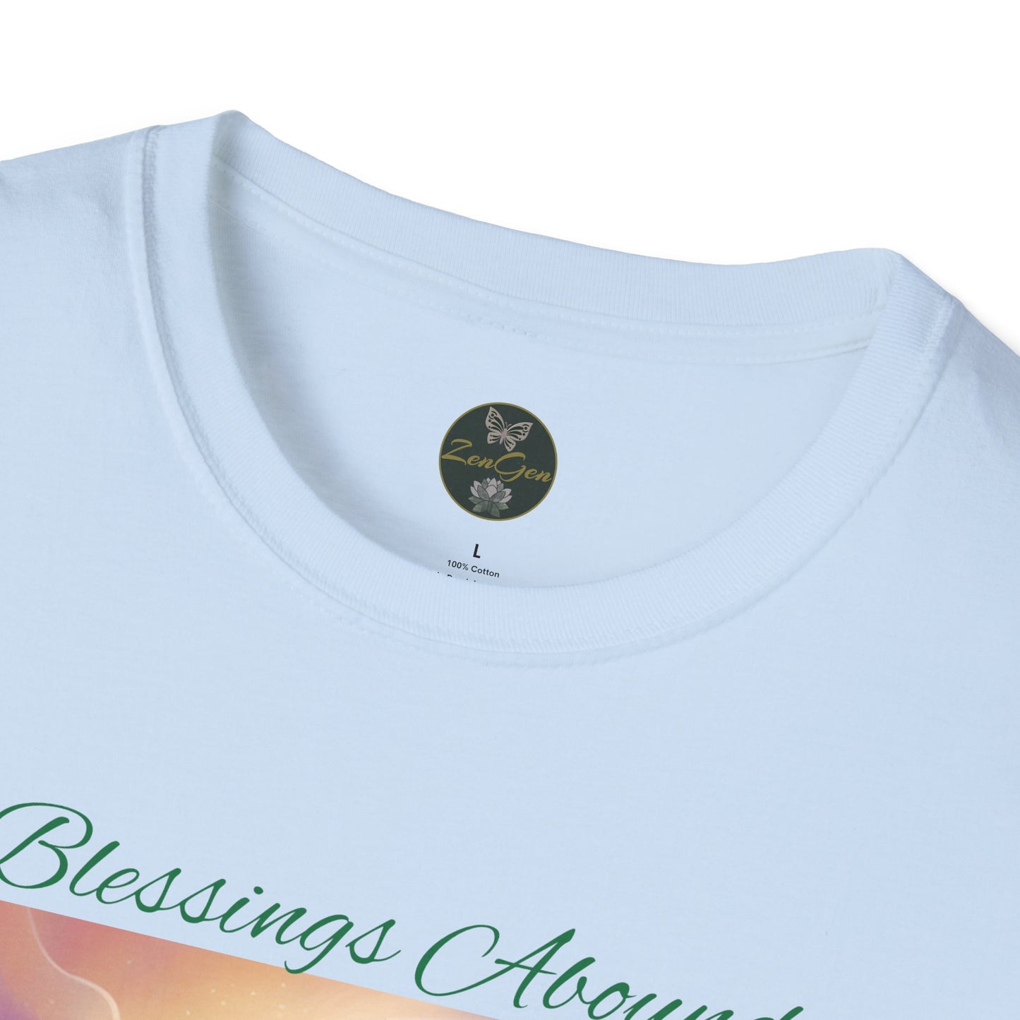 Bendiciones abundan - Camiseta unisex Softstyle