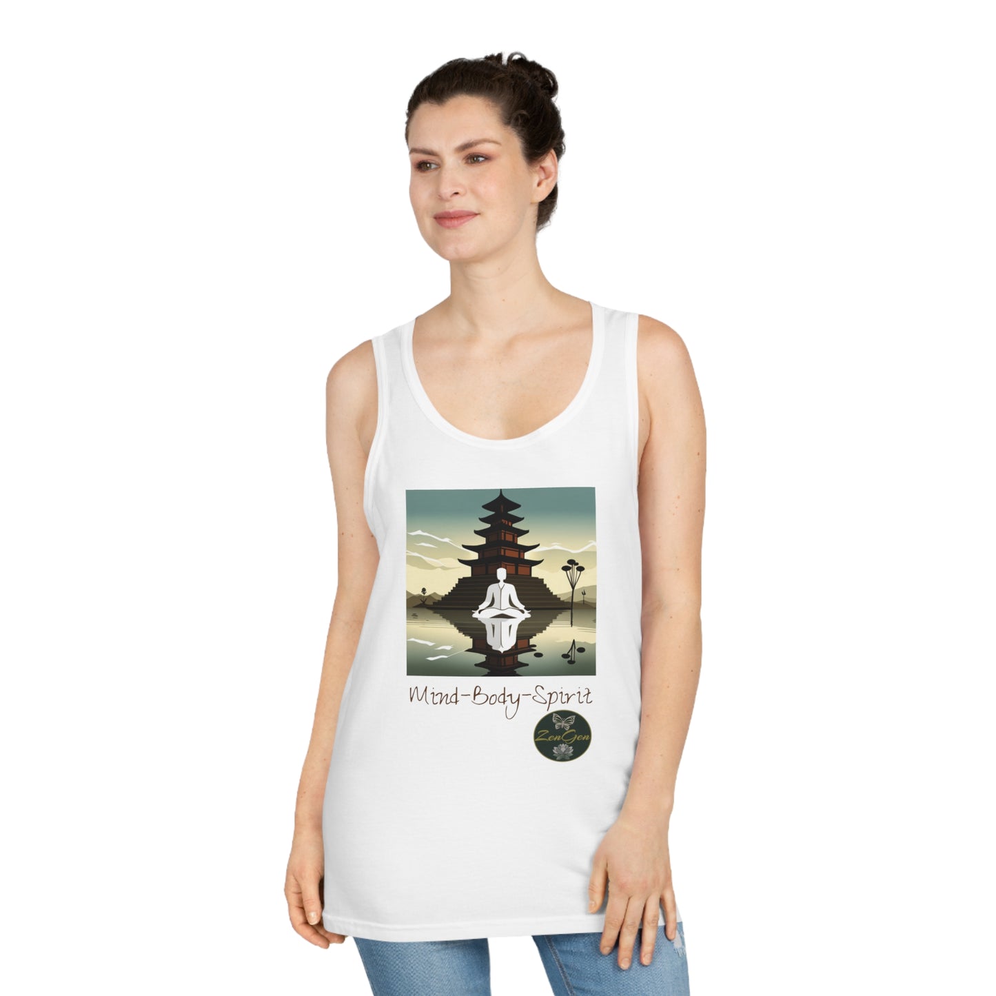 Mind-Body-Spirit, Unisex Softstyle™ Tank Top