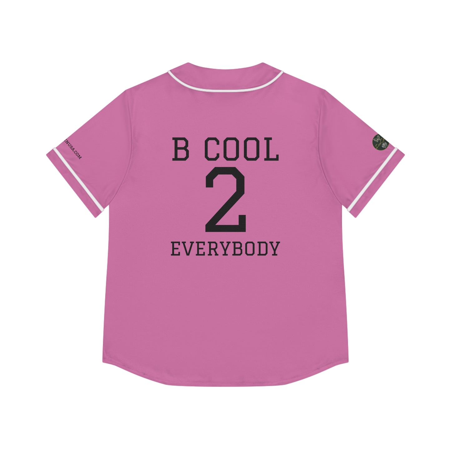 ZenGen BCOOL2EVERYBODY Women's Baseball Jersey - In Pink