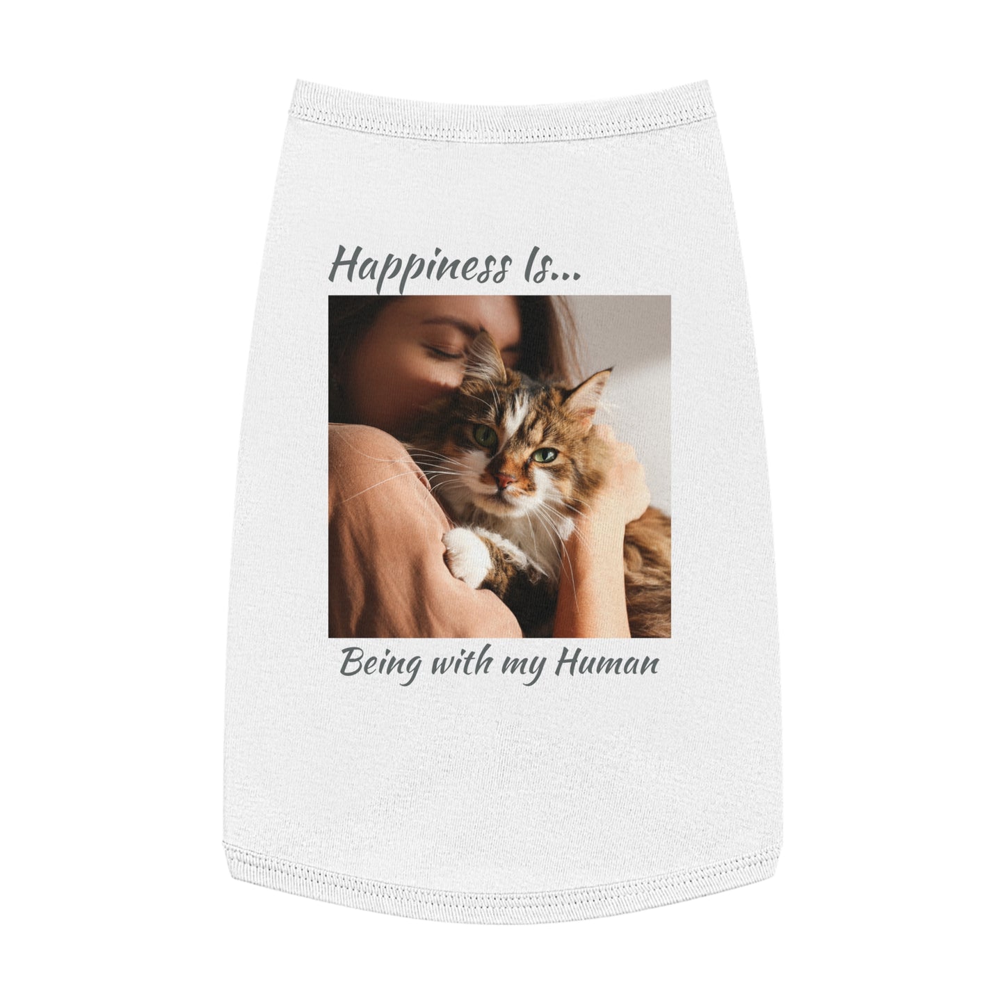 Pet Tank Top Kitty - Happiness is... ZenGen Furry Nation