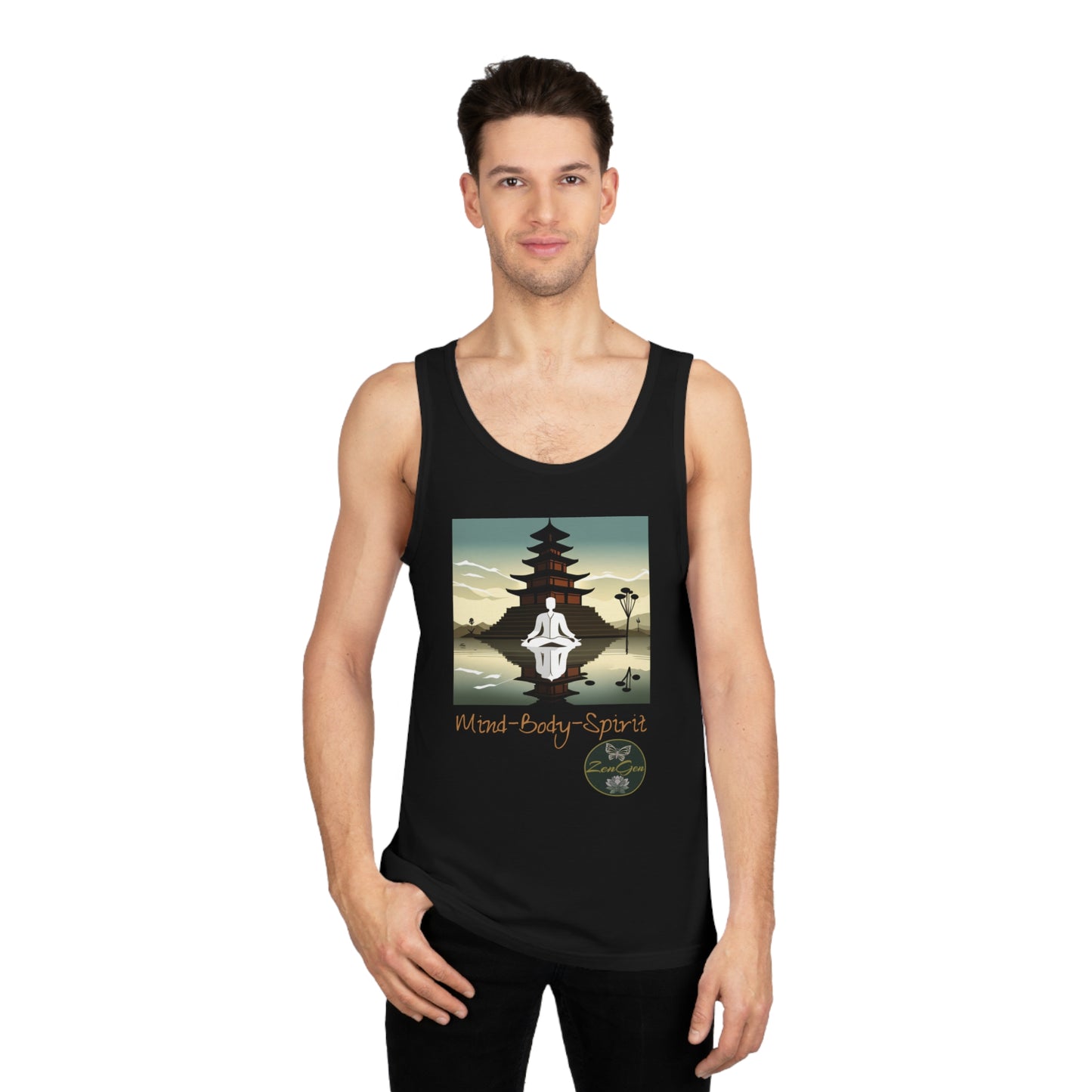 Mind-Body-Spirit, Unisex Softstyle™ Tank Top