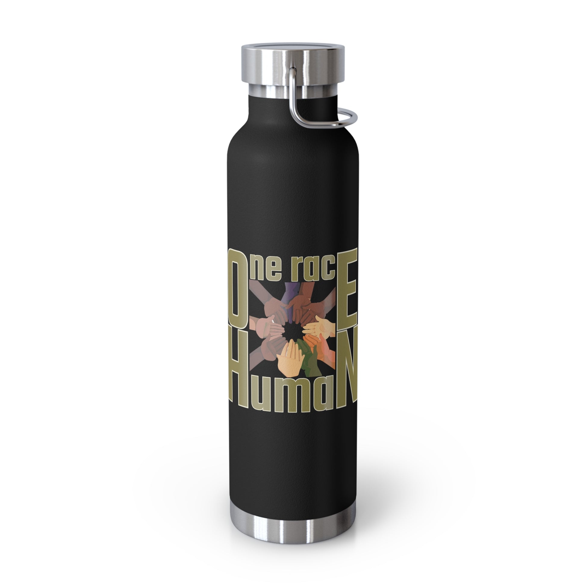 One Race Human | Copper Vacuum Insulated Bottle, 22oz | ZenGen USA - ZenGen USA