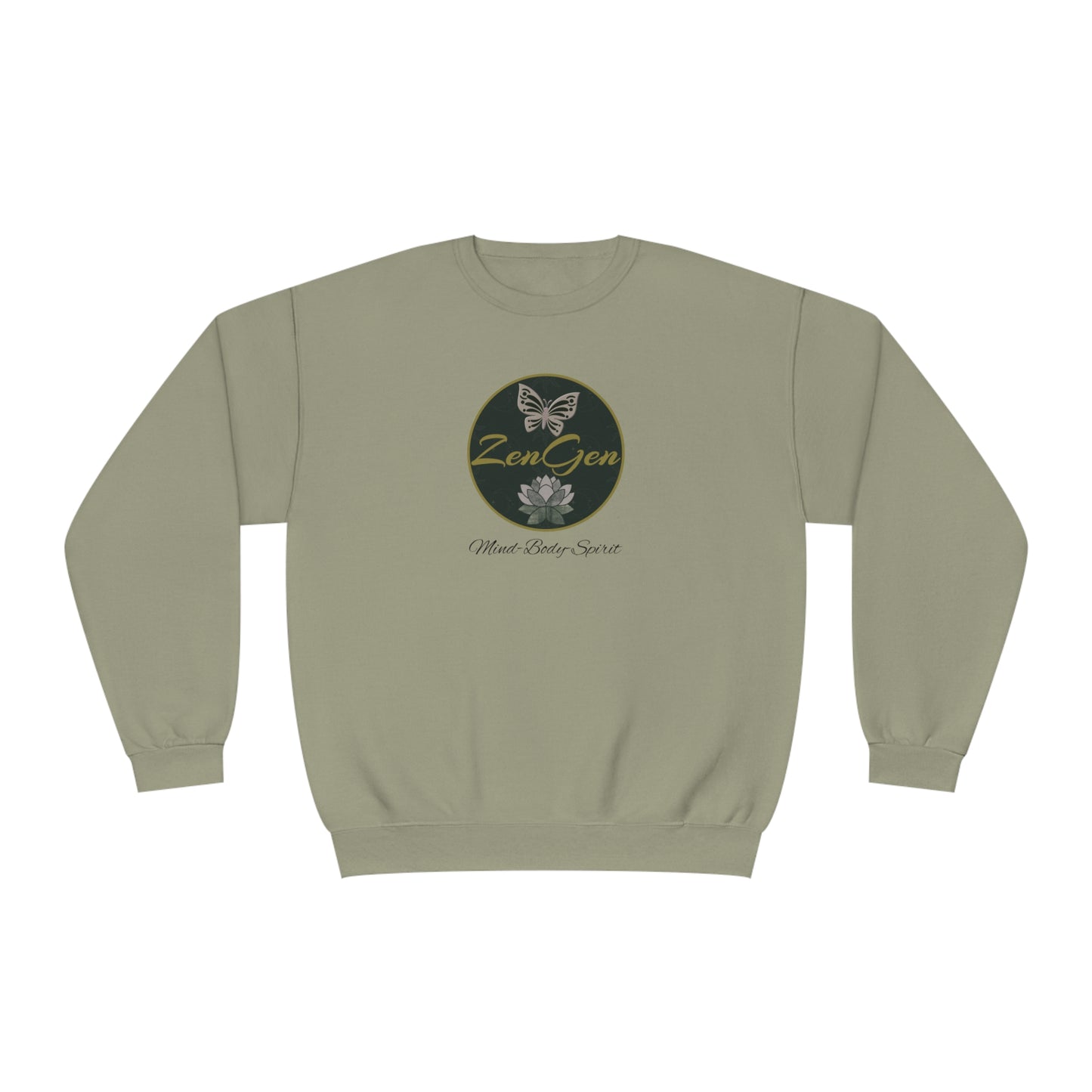 ZenGen Logo Sweatshirt - Unisex NuBlend® Crewneck Sweatshirt