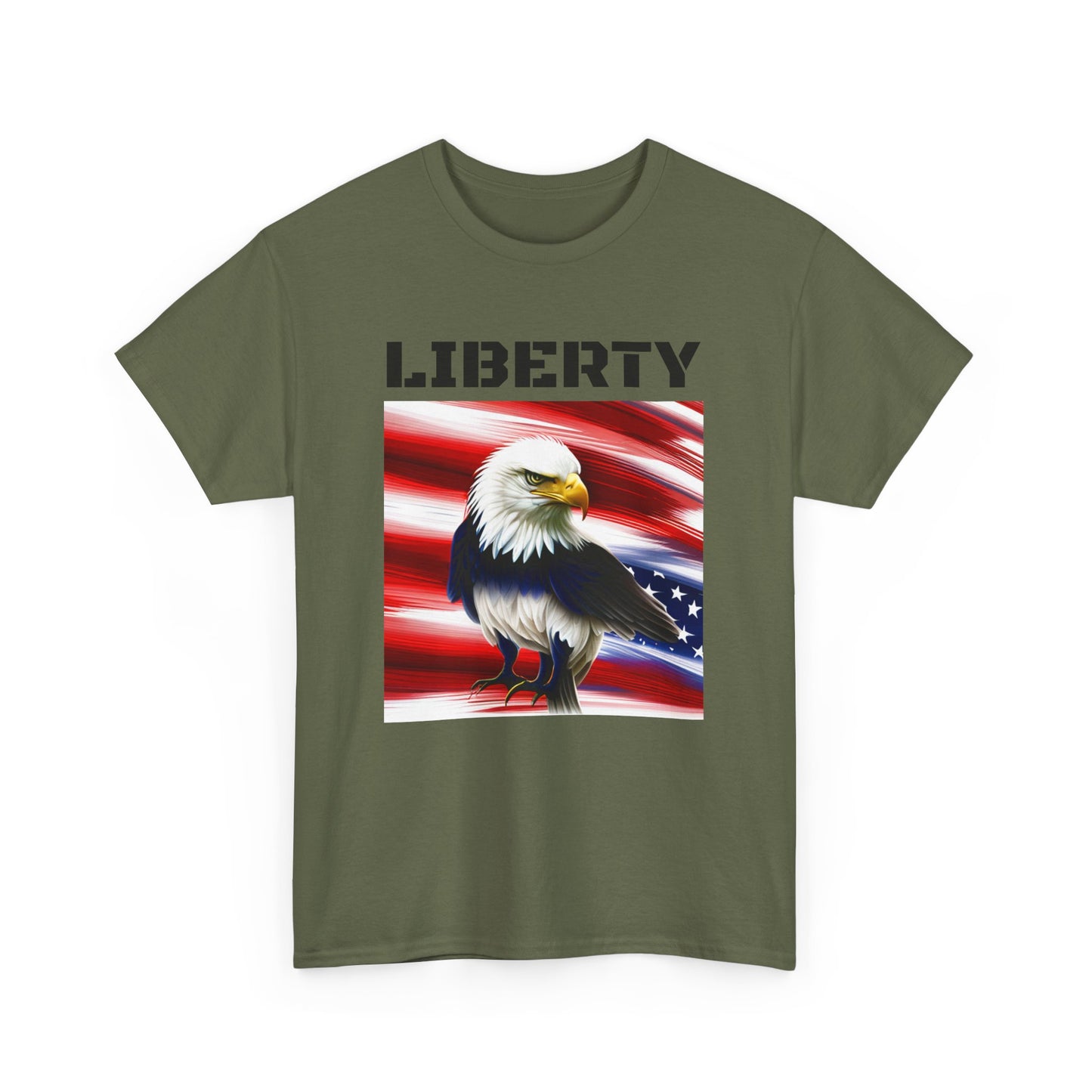 LIBERTY, Living Free - Unisex Heavy Cotton Tee - ZenGen USA