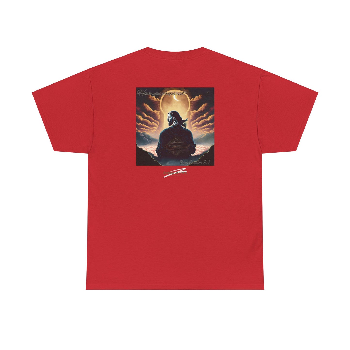 Apocalypse - 7th Seal Revelation 8:1 - Unisex Heavy Cotton Tee - Revelation Collection - ZenGen USA