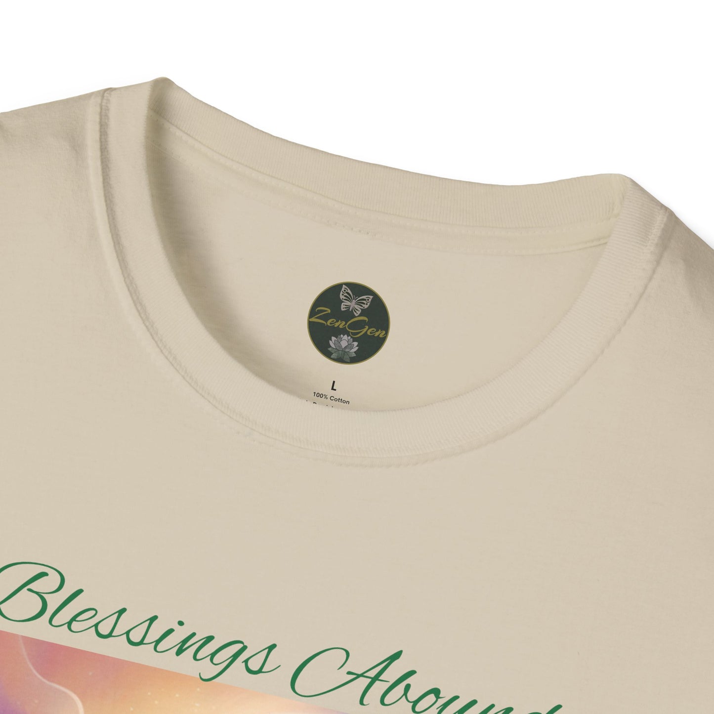 Bendiciones abundan - Camiseta unisex Softstyle