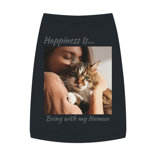 Pet Tank Top Kitty - Happiness is... ZenGen Furry Nation