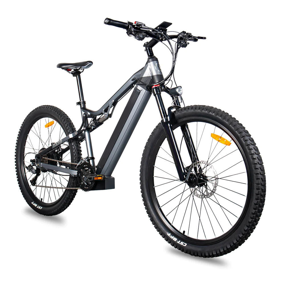 500W Electric Ebike - 27.5 Inch Electric Mountain Bicycle 48V 27 Speed - Bafang Motor - ZenGen USA