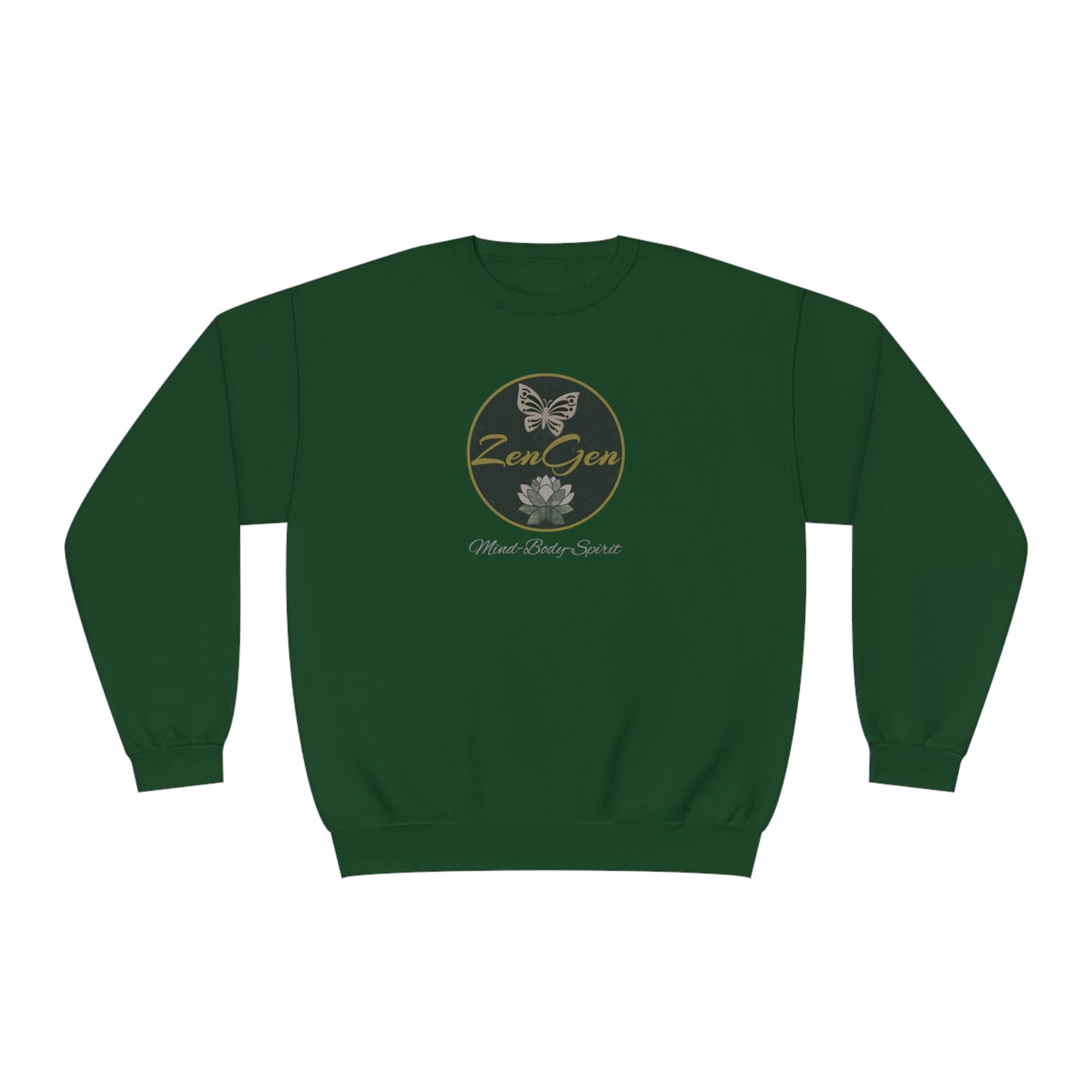 ZenGen Logo Sweatshirt - Unisex NuBlend® Crewneck Sweatshirt