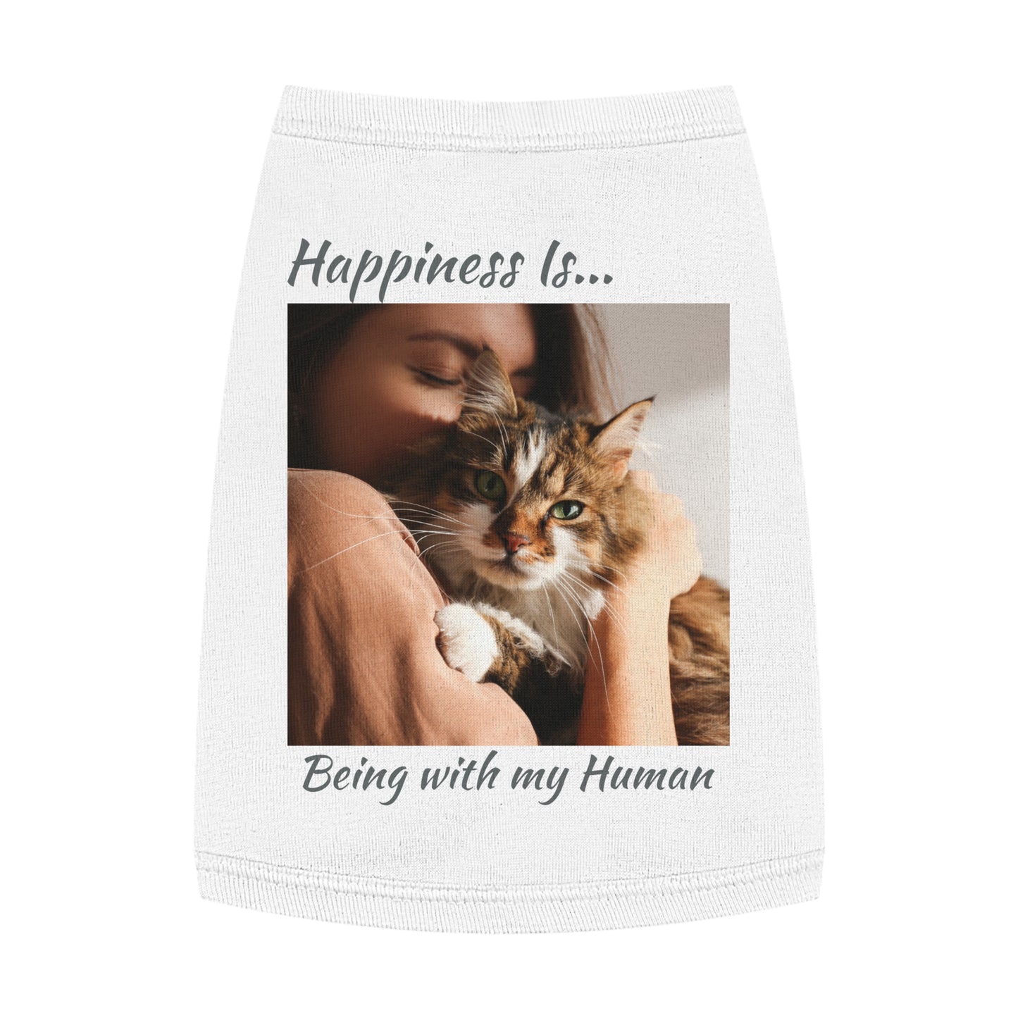 Pet Tank Top Kitty - Happiness is... ZenGen Furry Nation