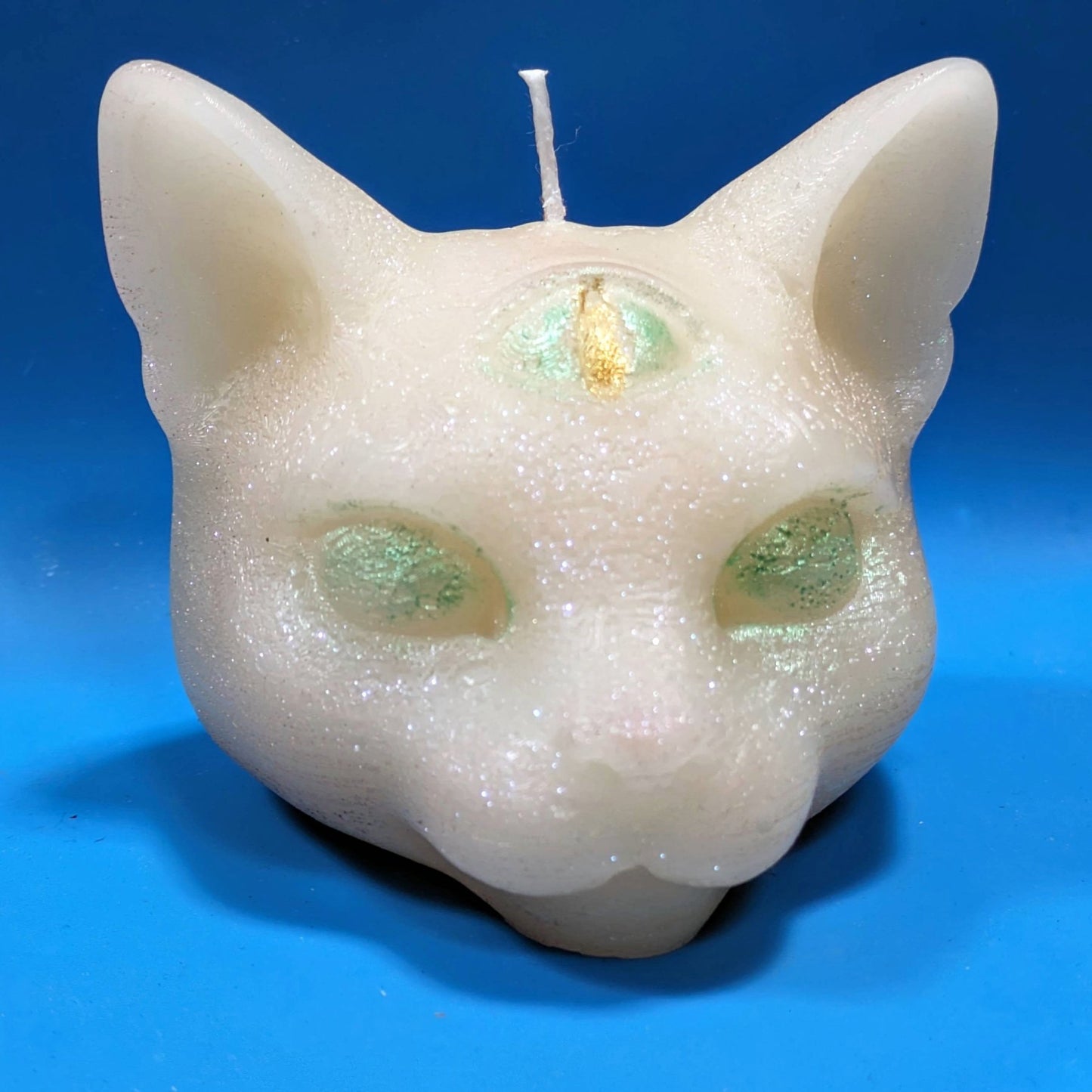 3rd Eye Cat | 100% Beeswax | Scented Candle - ZenGen USA