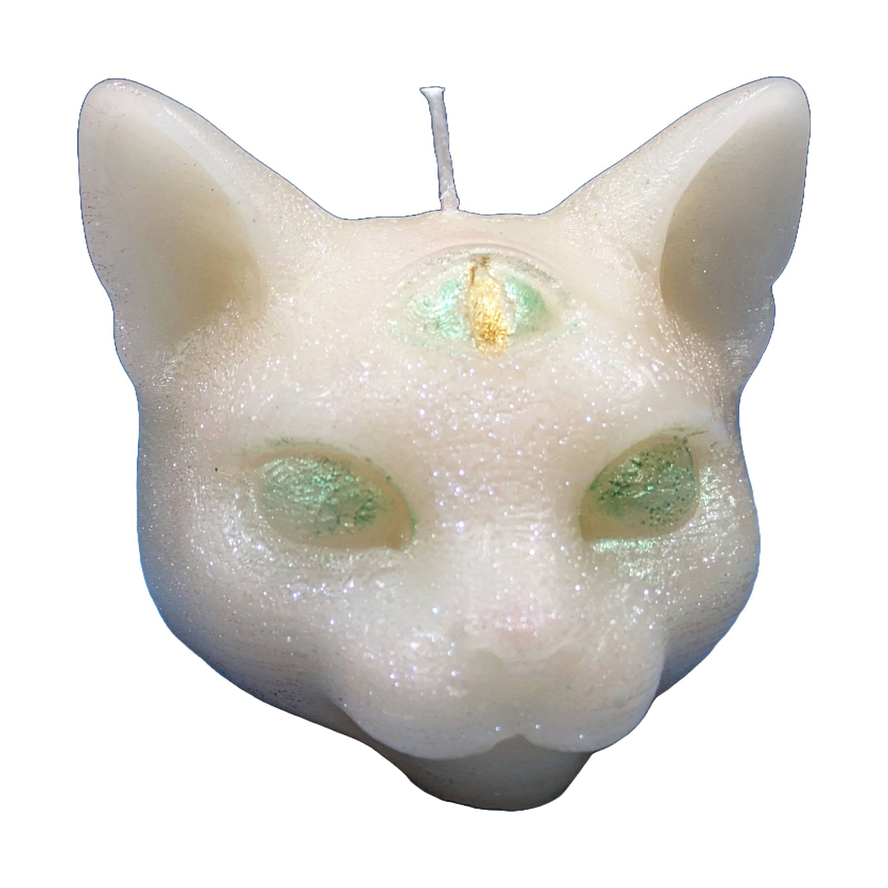 3rd Eye Cat | 100% Beeswax | Scented Candle - ZenGen USA