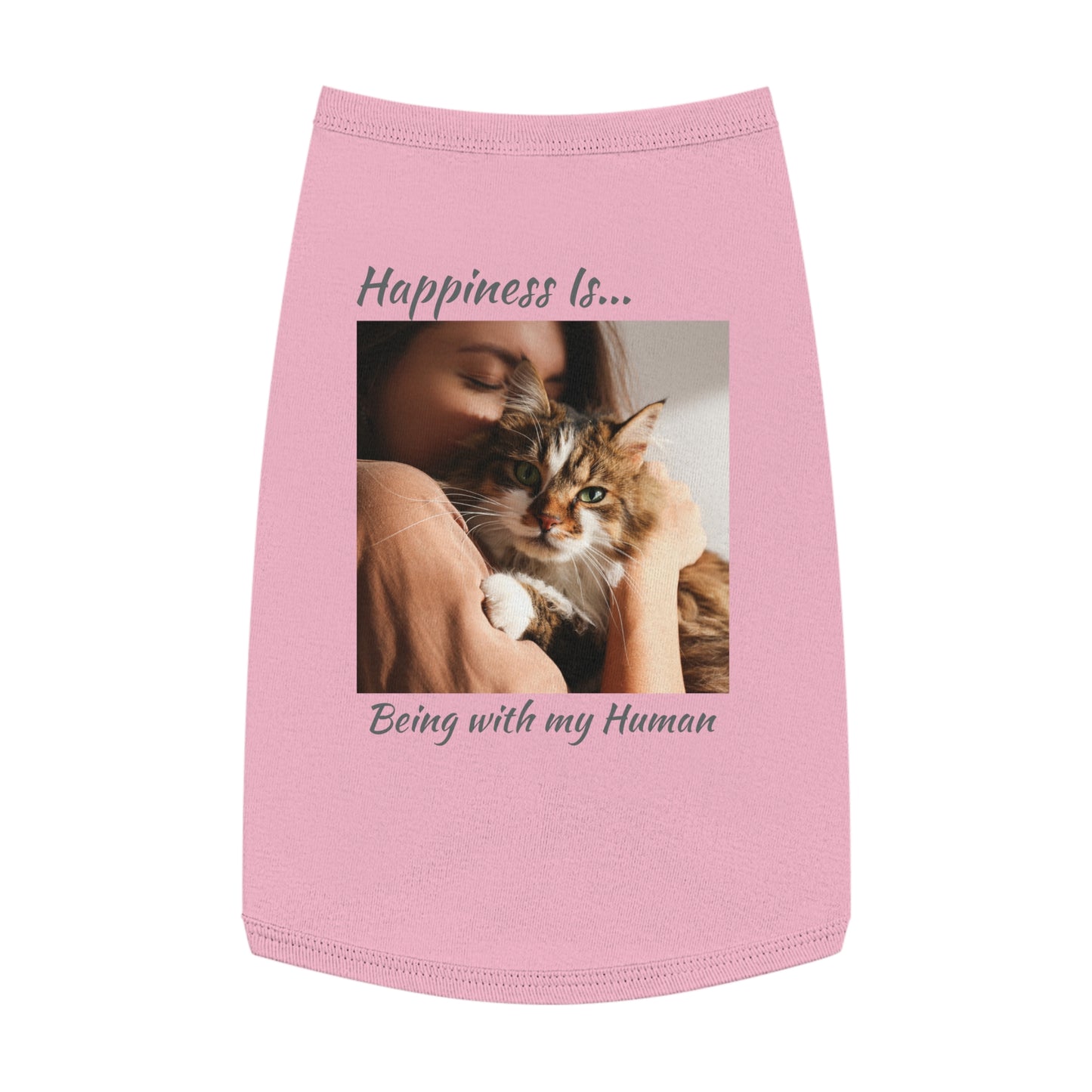 Pet Tank Top Kitty - Happiness is... ZenGen Furry Nation