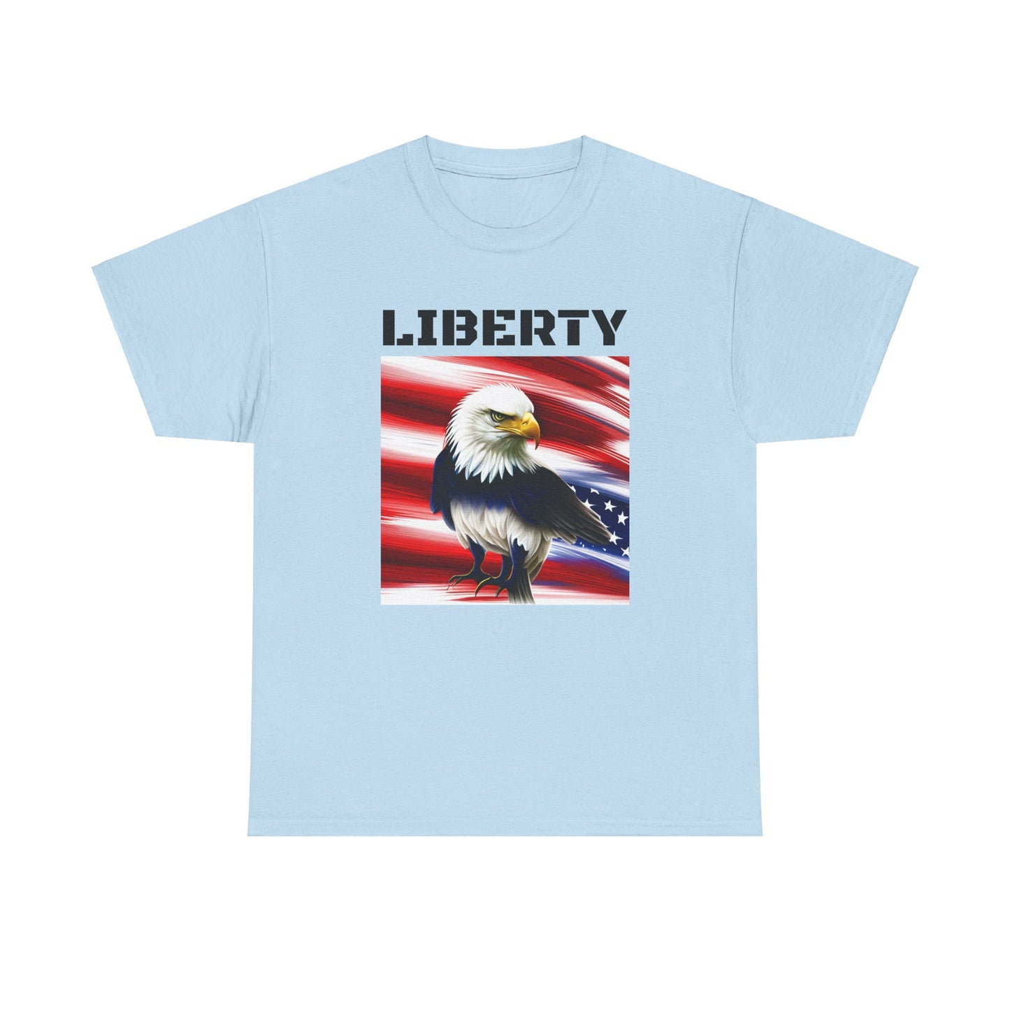 LIBERTY, Living Free - Unisex Heavy Cotton Tee - ZenGen USA