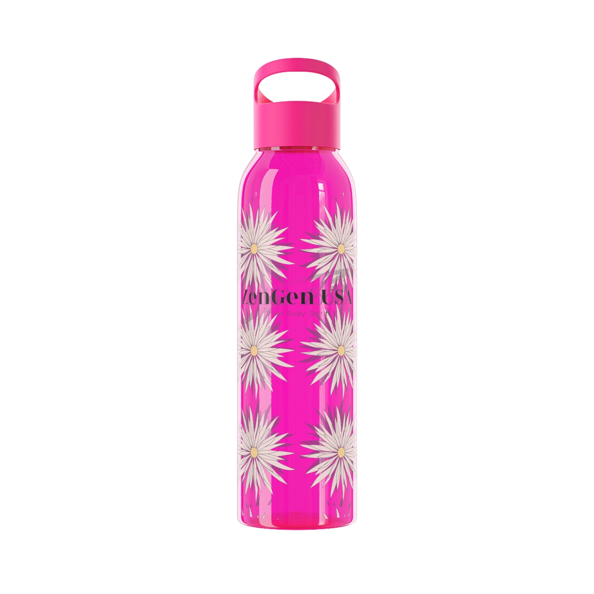 Water Bottle - ROCK SOLID Blazing Flower - ZenGen USA - ZenGen USA