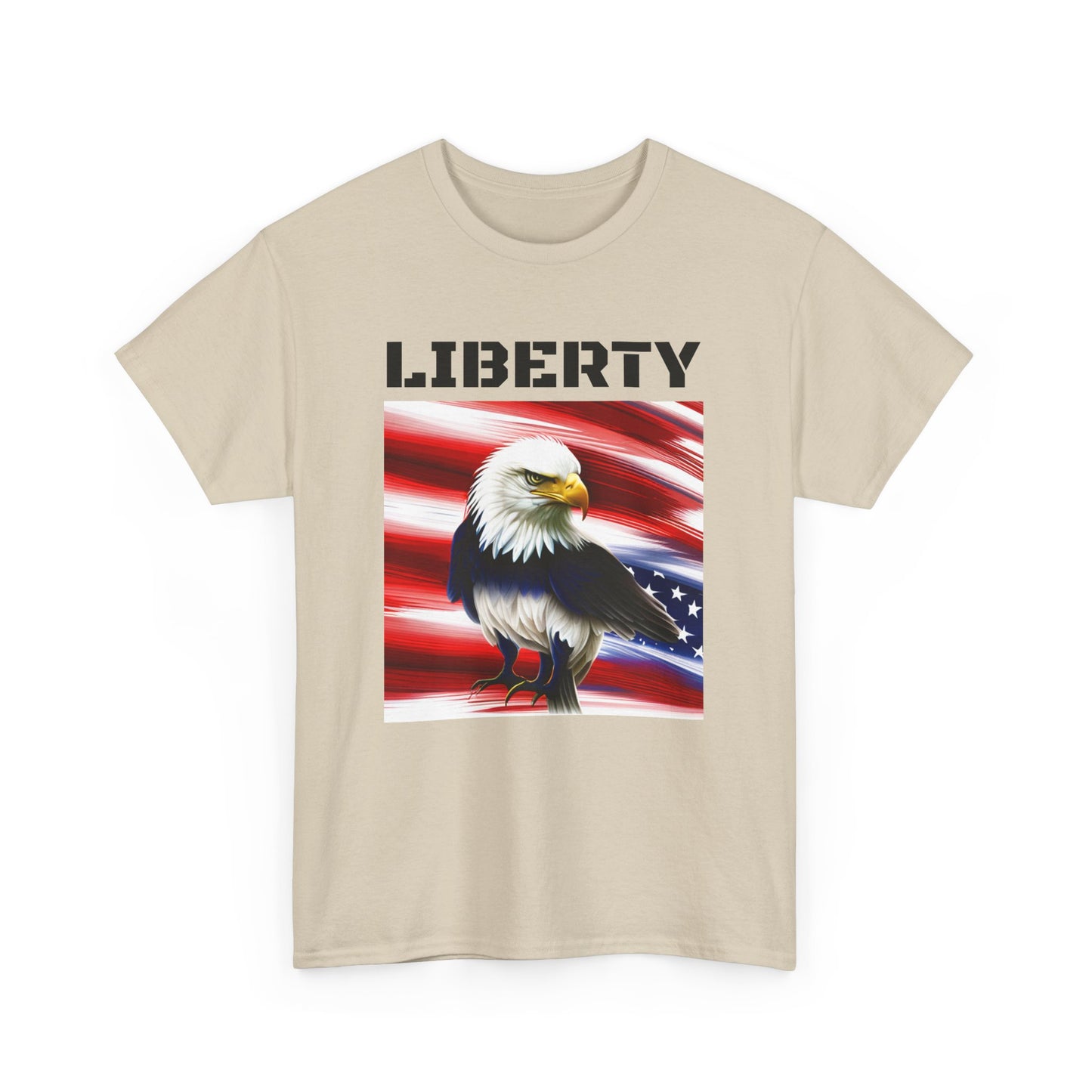 LIBERTY, Living Free - Unisex Heavy Cotton Tee - ZenGen USA