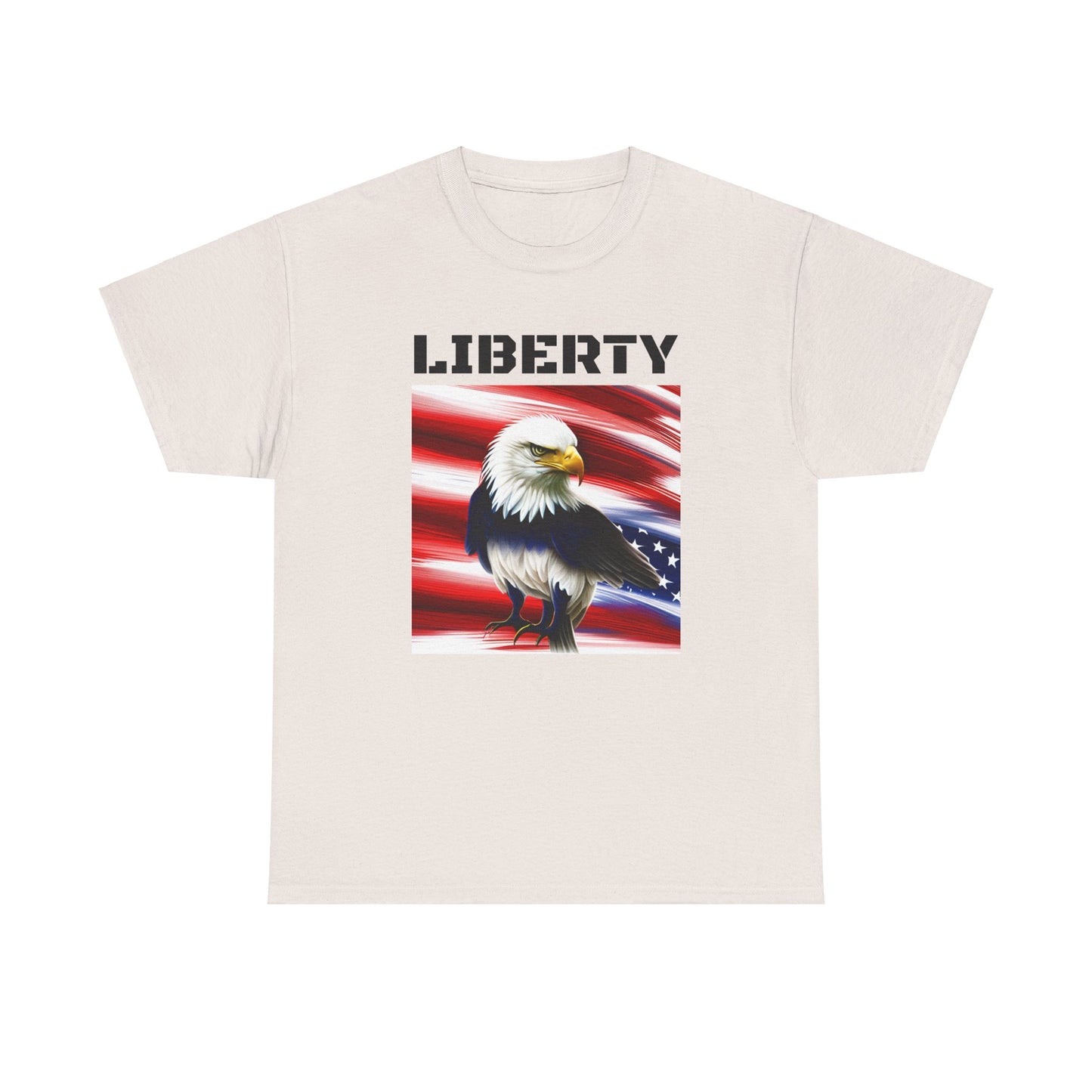 LIBERTY, Living Free - Unisex Heavy Cotton Tee - ZenGen USA