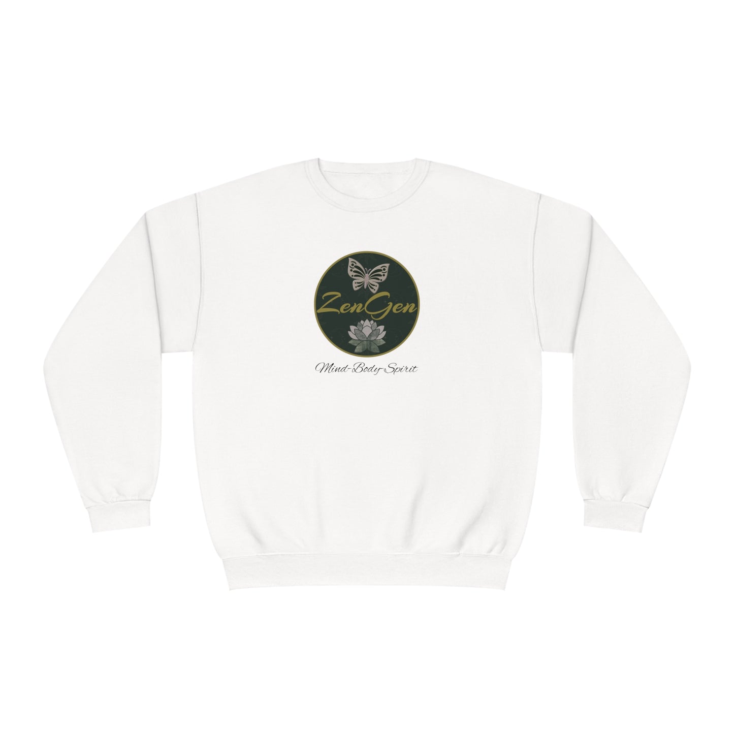 ZenGen Logo Sweatshirt - Unisex NuBlend® Crewneck Sweatshirt