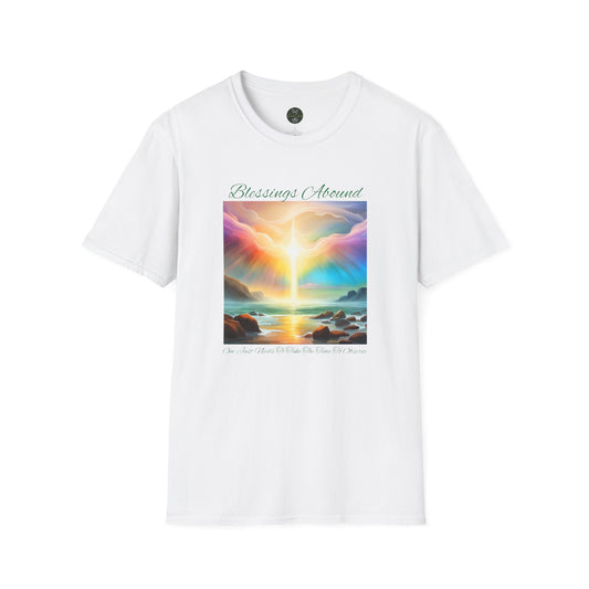 Blessings Abound - Unisex Softstyle T-Shirt